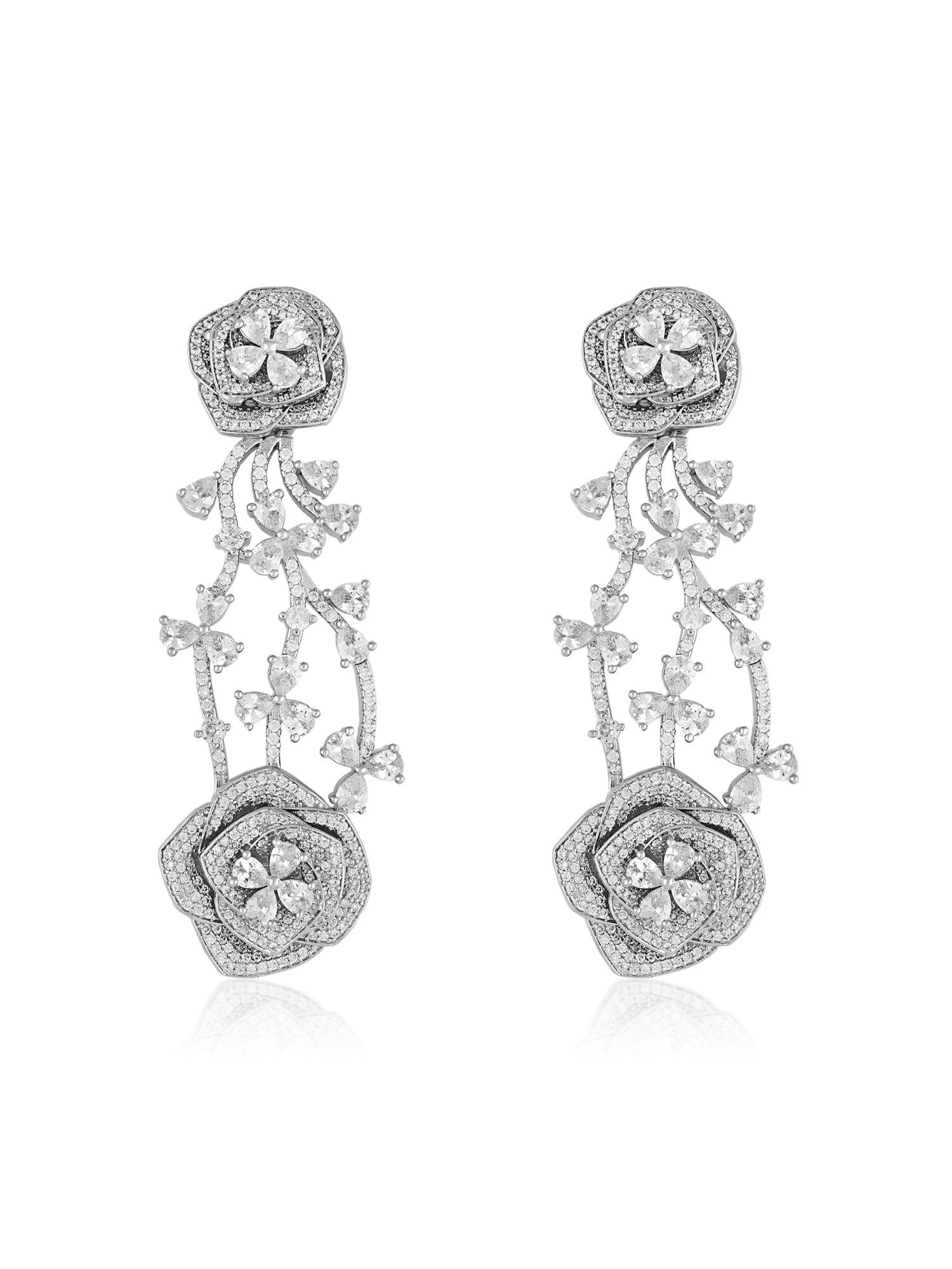 Eternal Bloom Rose Necklace Set - Dyulokha