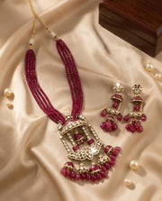 Victorian Pink Tourmaline Necklace Set