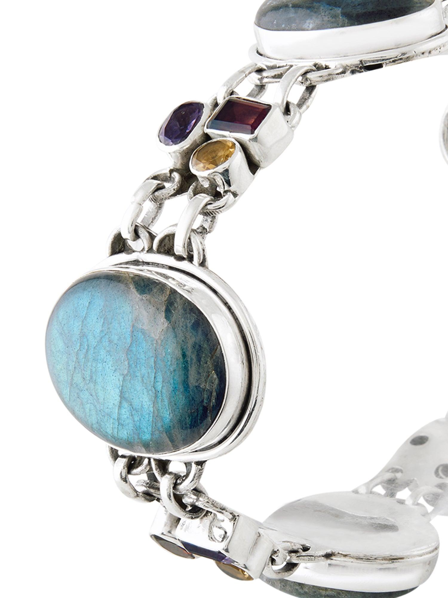 Mystical Glow Labradorite Bracelet - Dyulokha