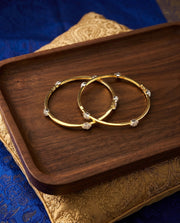 Dazzling Golden Bangle