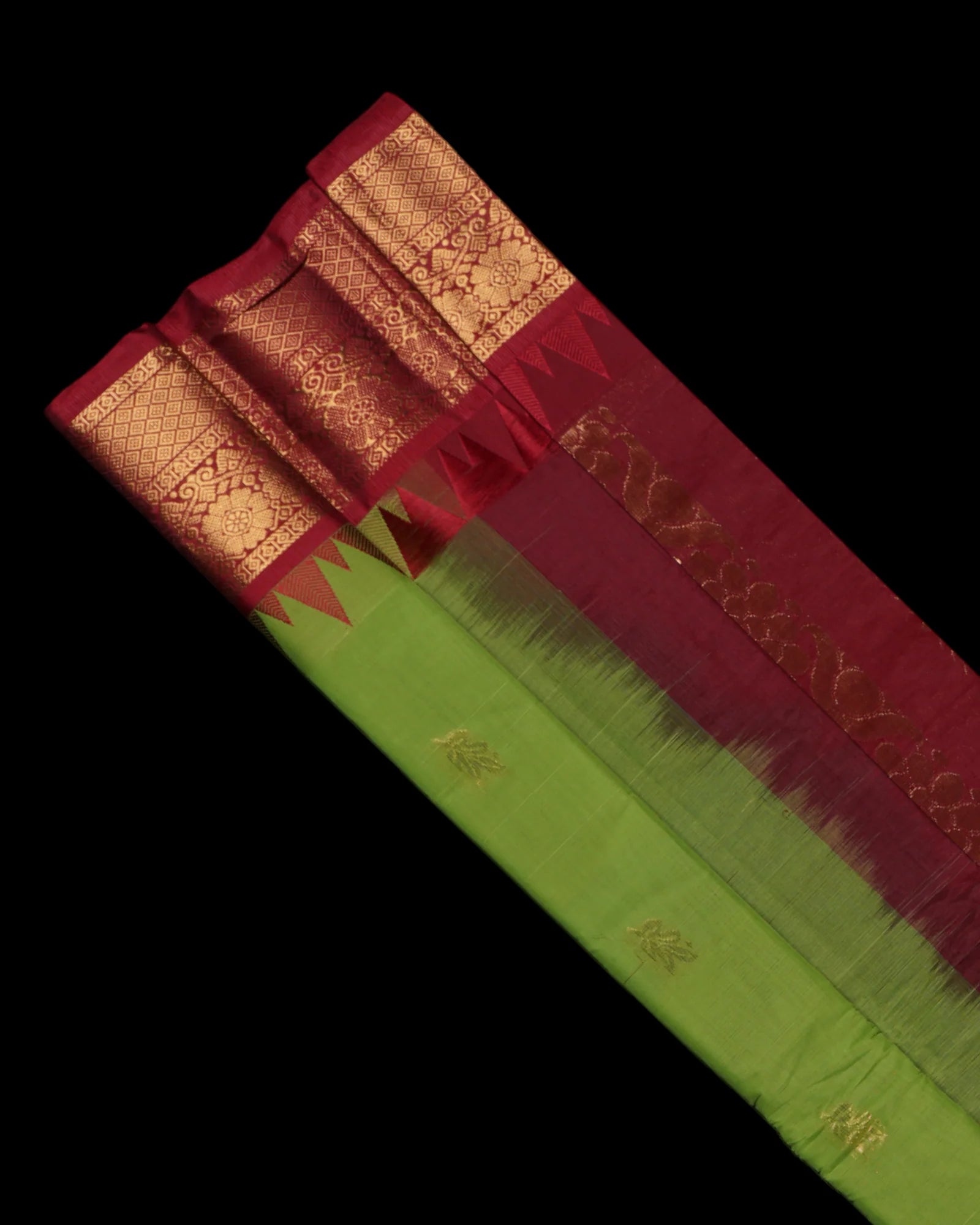 Gadwal Sico Cotton Woven Saree