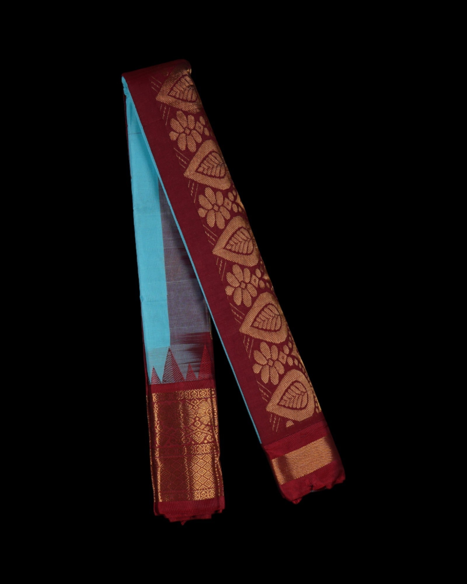 Cotton Handwoven Gadwal Saree