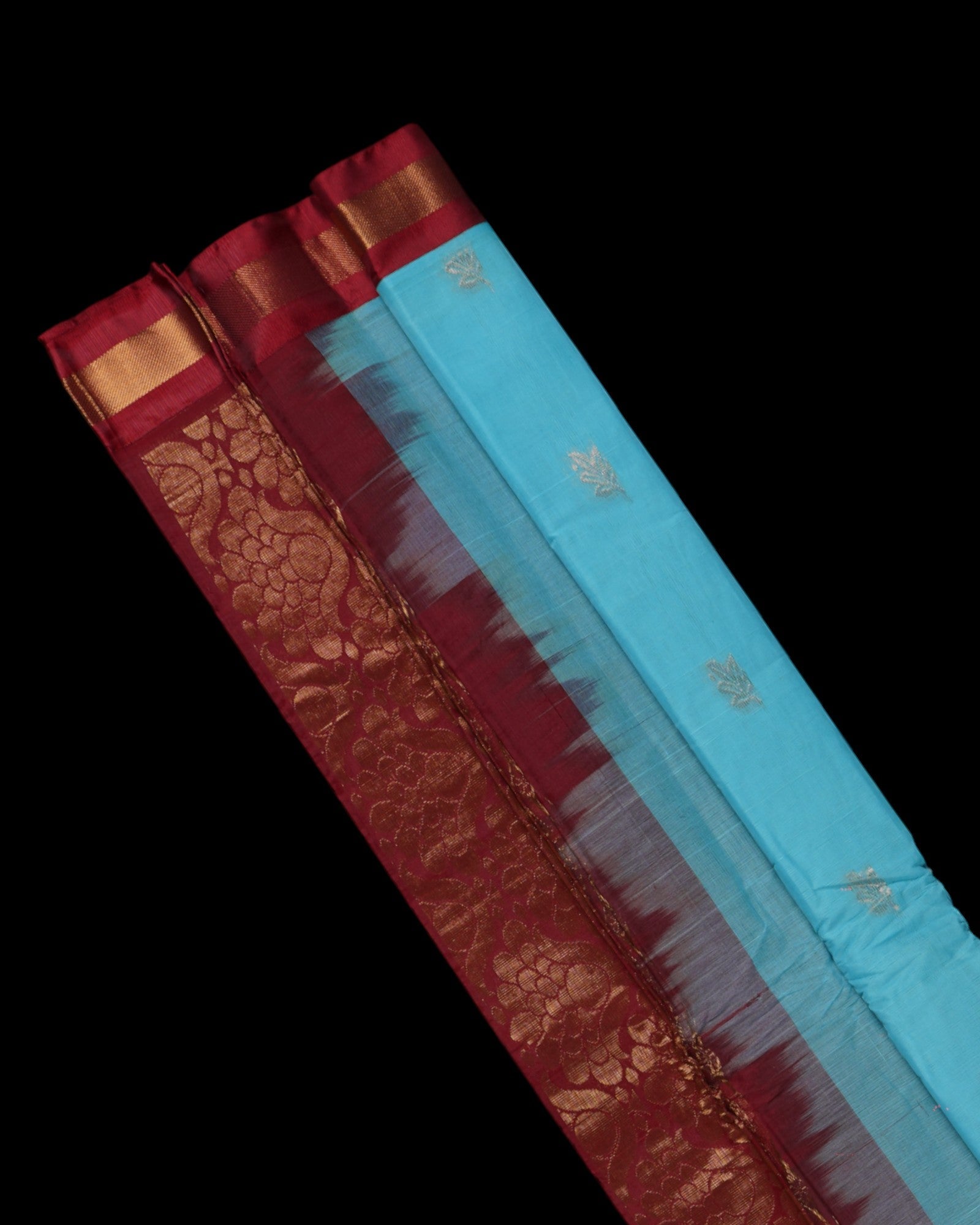 Cotton Handwoven Gadwal Saree