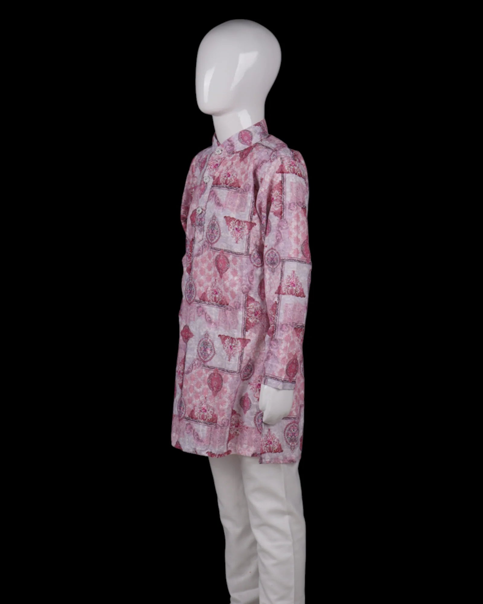 Boys Traditional Embroidered Kurta Pajama