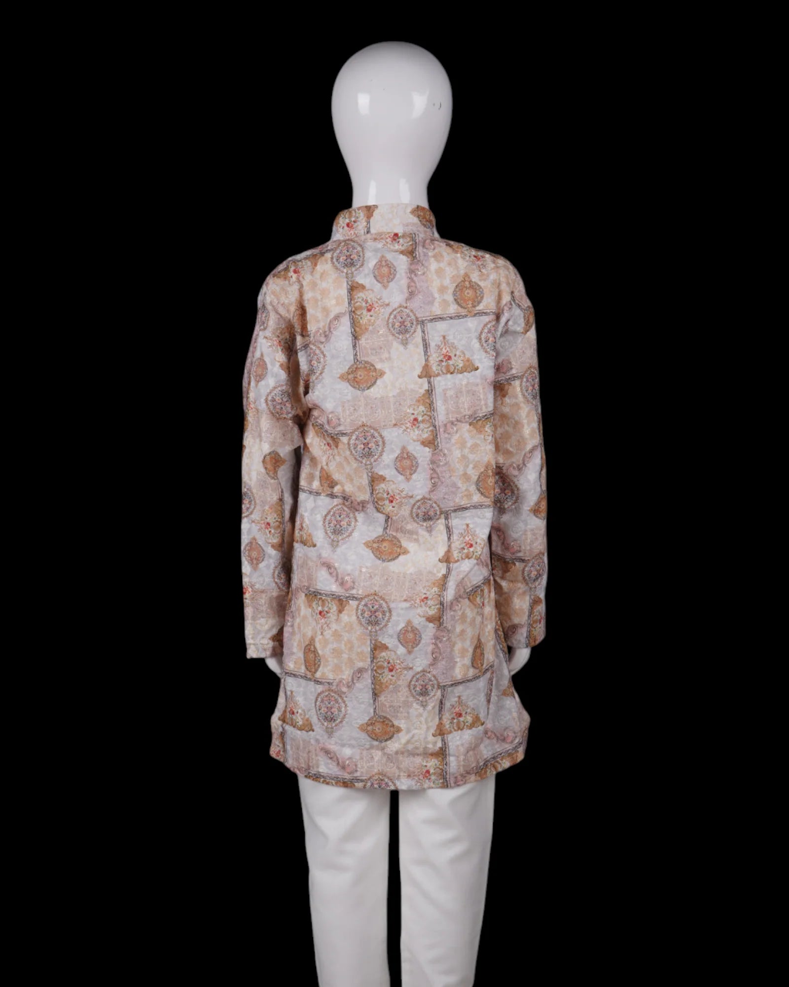Boys Traditional Embroidered Kurta Pajama