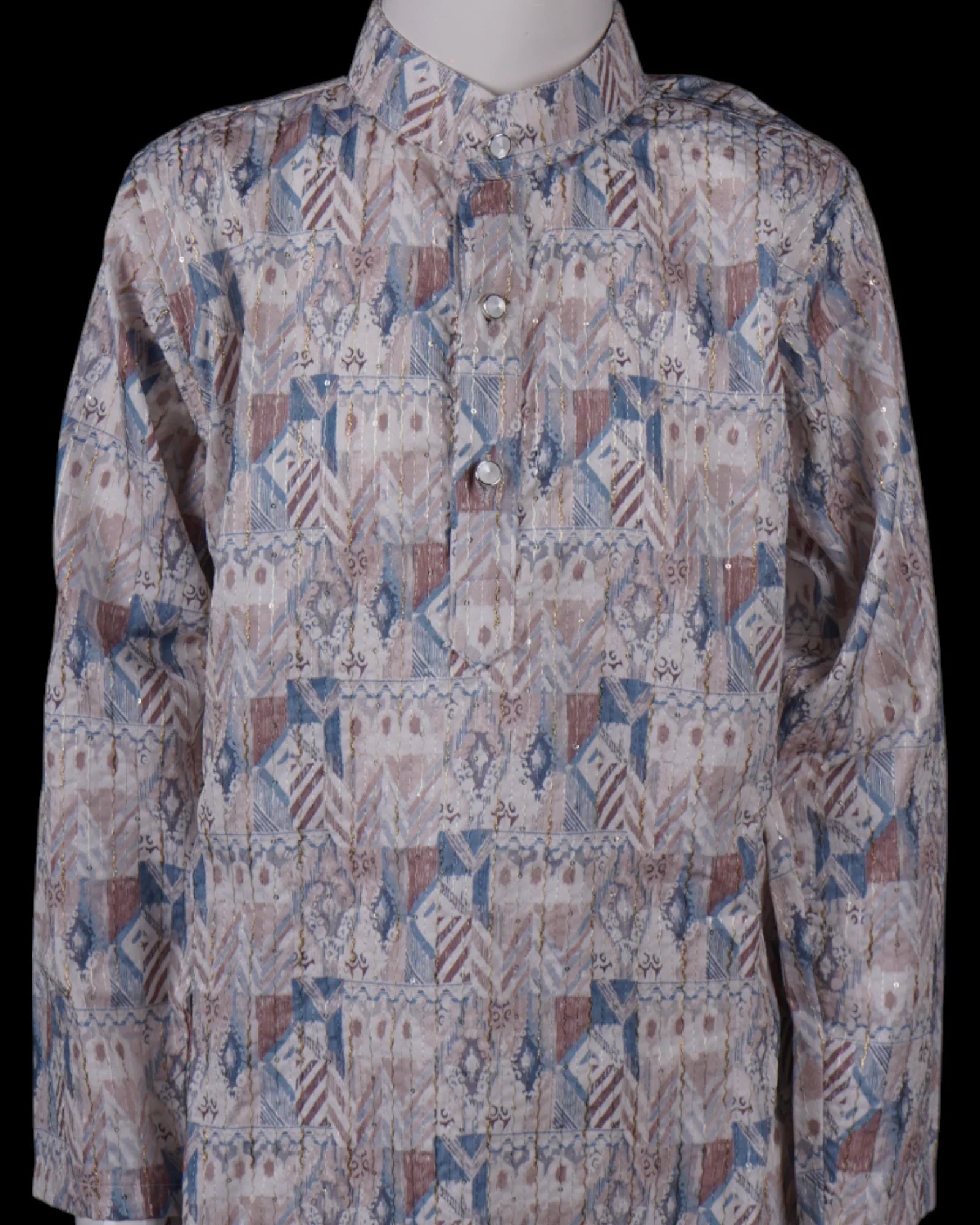 Block Print Cotton Kurta Pajama Set
