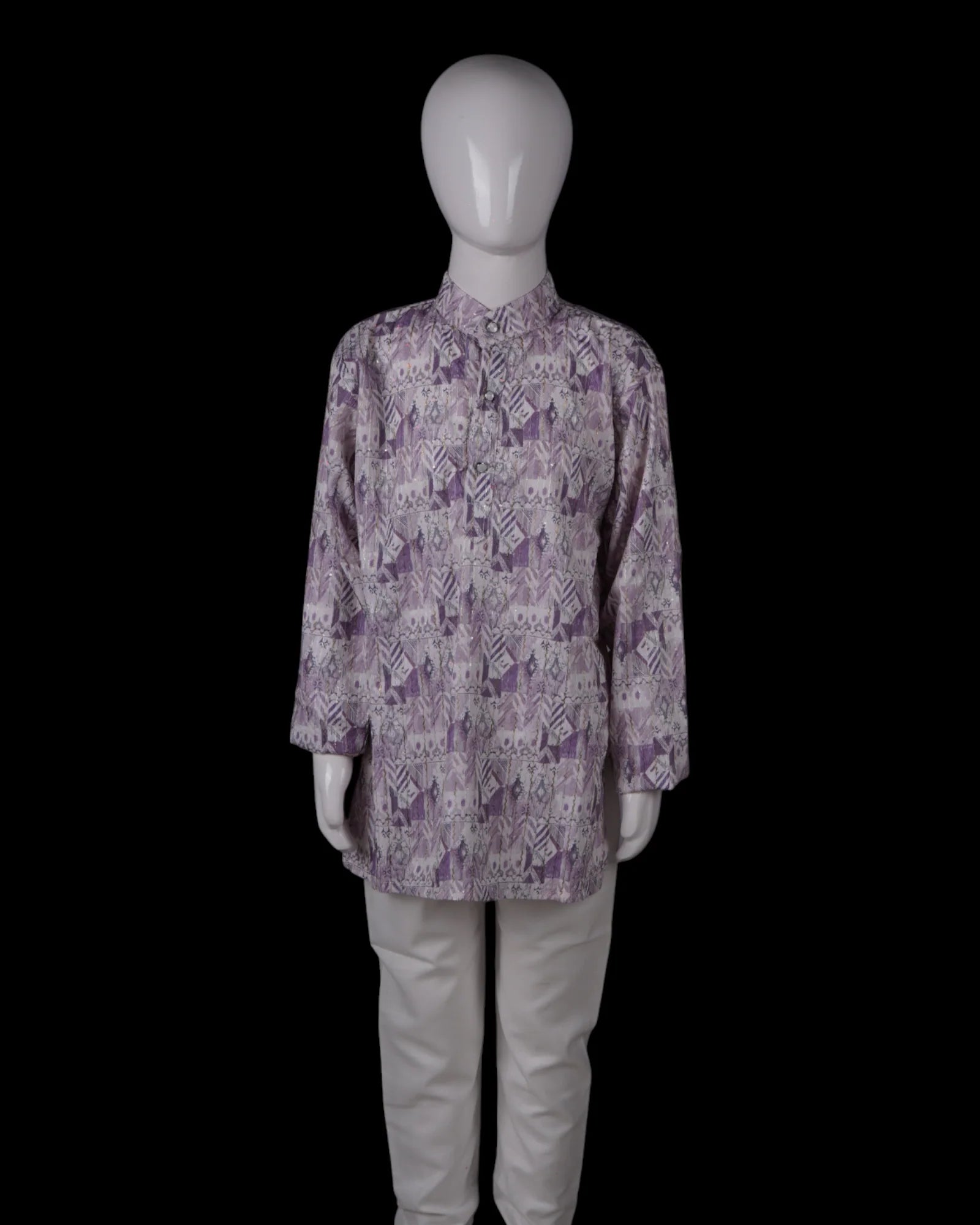 Block Print Cotton Kurta Pajama Set