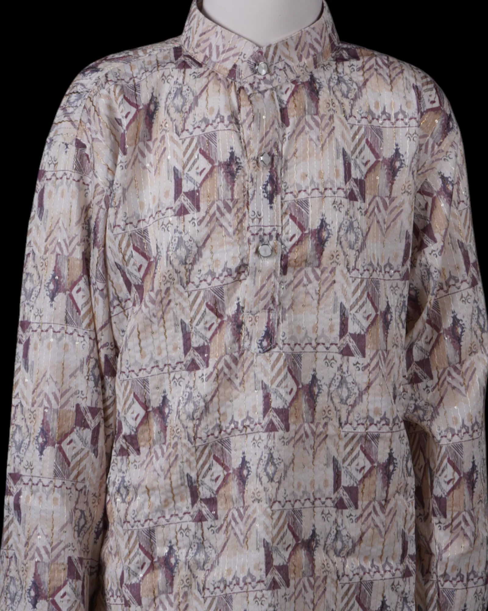 Block Print Cotton Kurta Pajama Set
