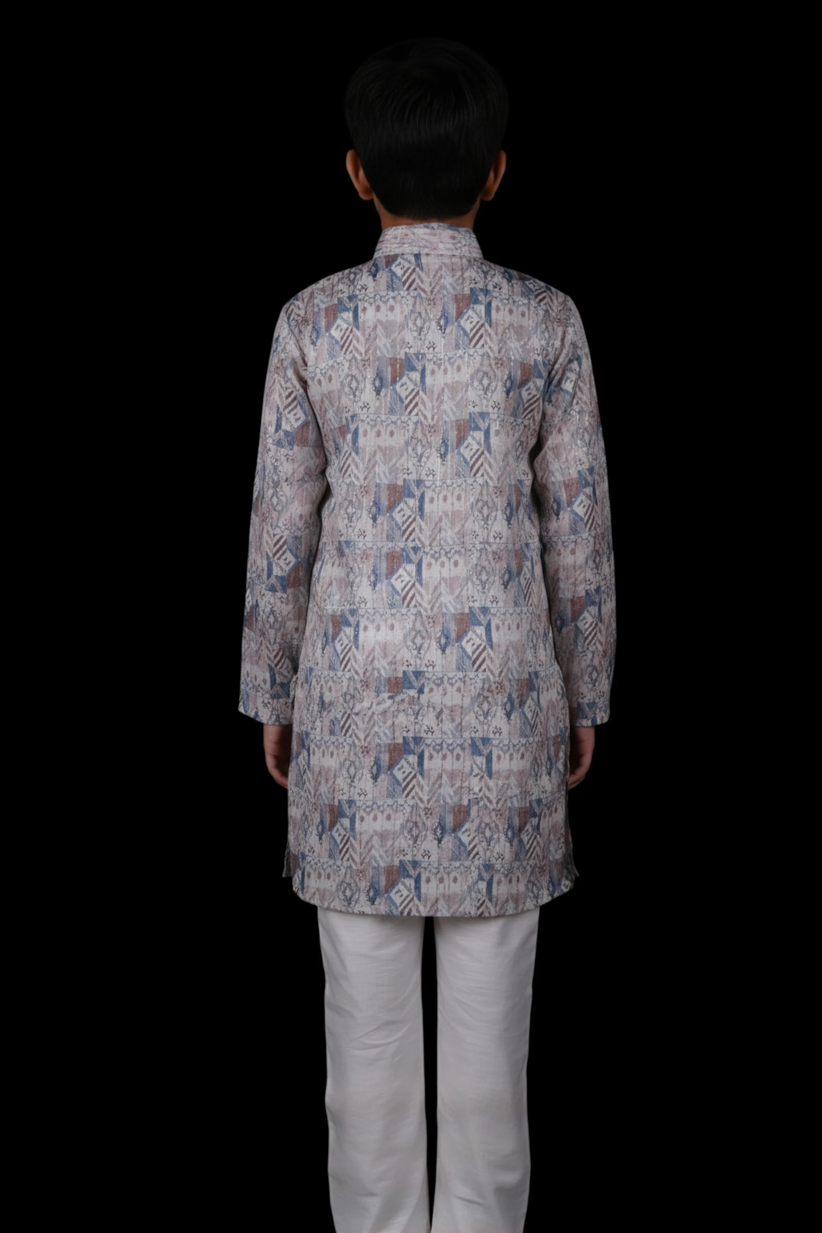 Block Print Cotton Kurta Pajama Set