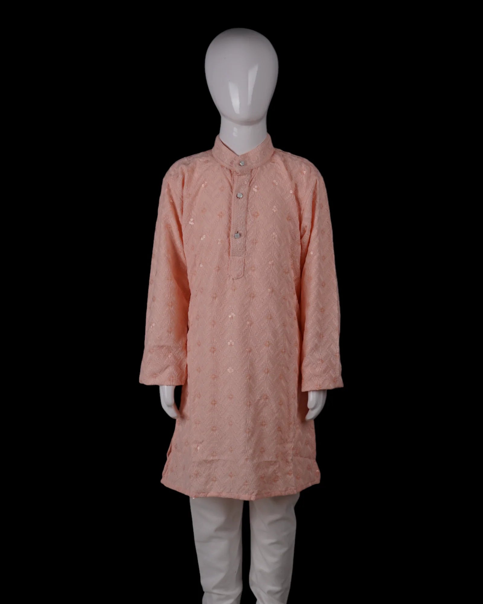 Ethnic Embroidered Boys Kurta Pajama Set