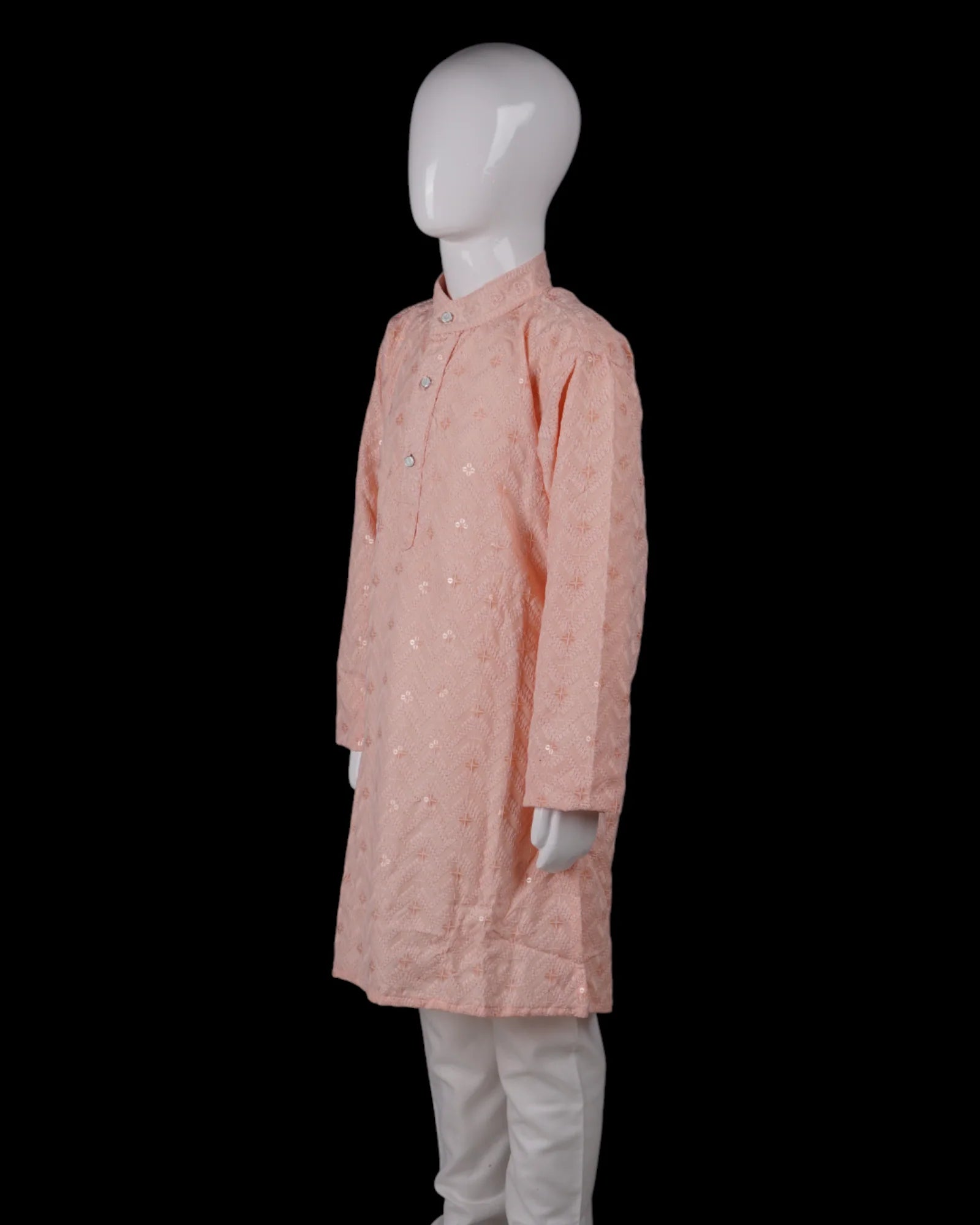 Ethnic Embroidered Boys Kurta Pajama Set