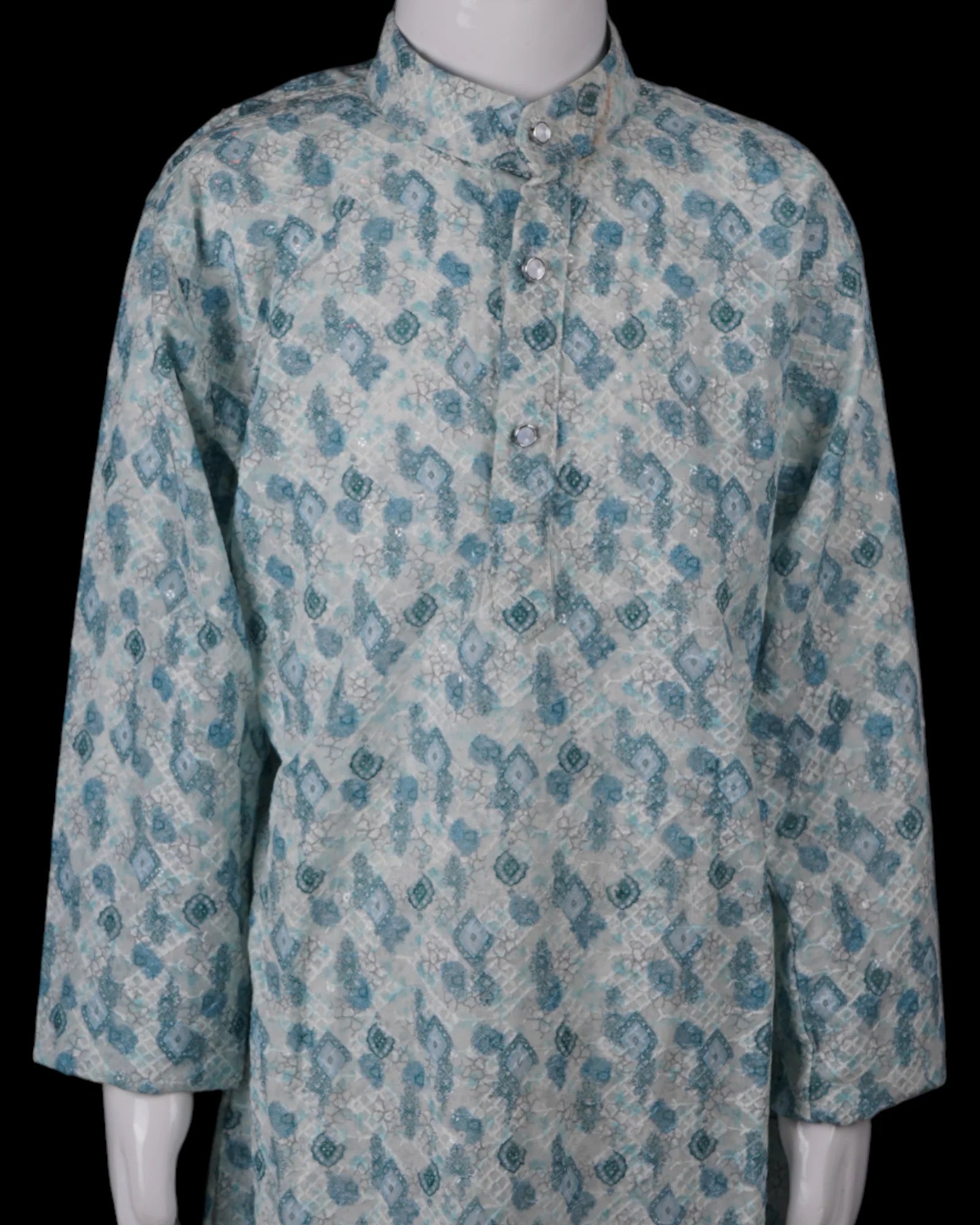 Block Print Kurta Pajama