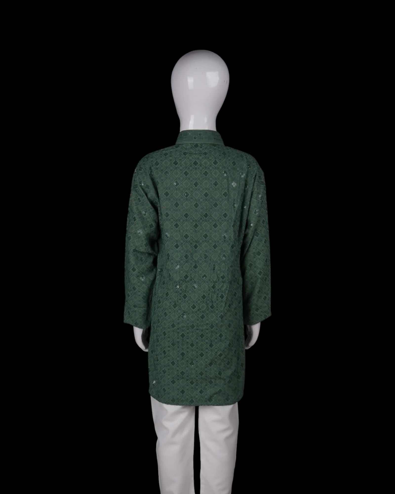 Boys Festive Sequin Kurta Pajama