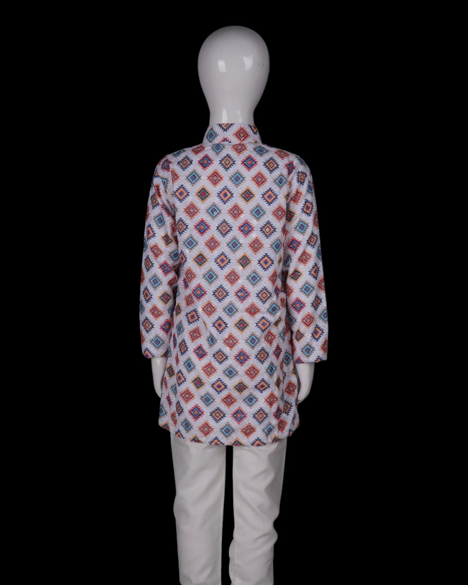 Boys Festive Embroidered Kurta Pajama Set