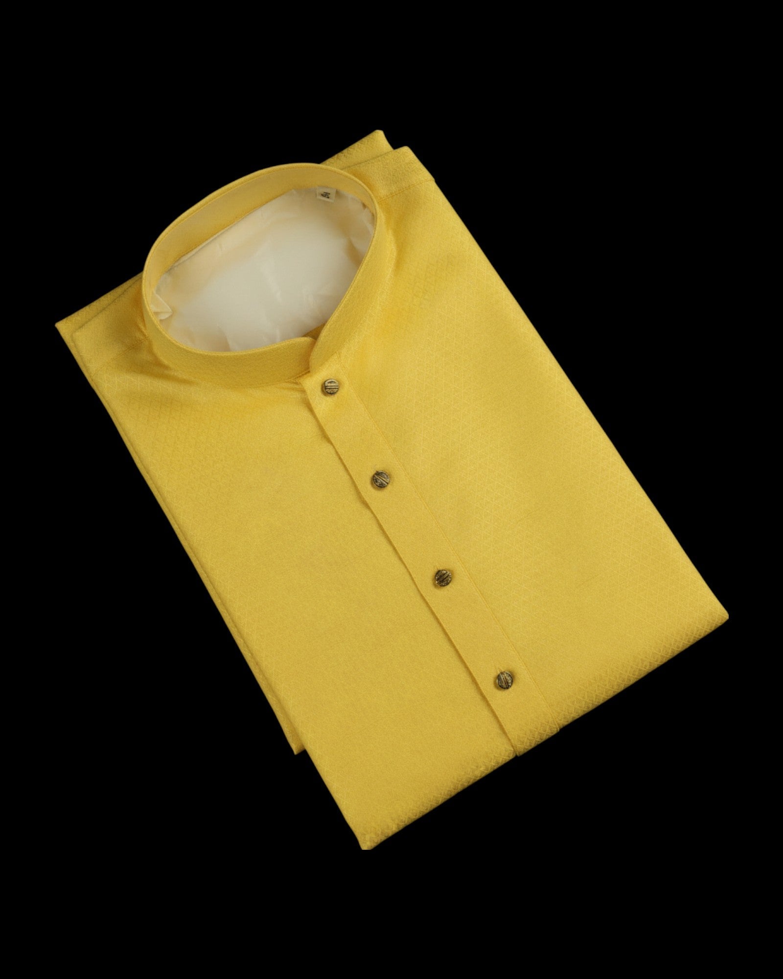 Jacquard Woven Cotton Kurta Pajama Set