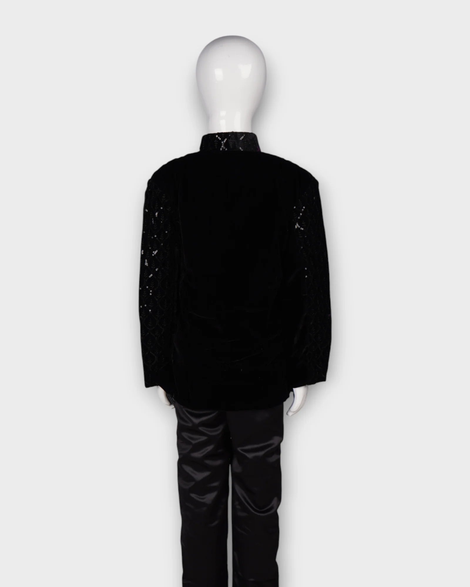 Festive Sequin Kurta Pajama Set