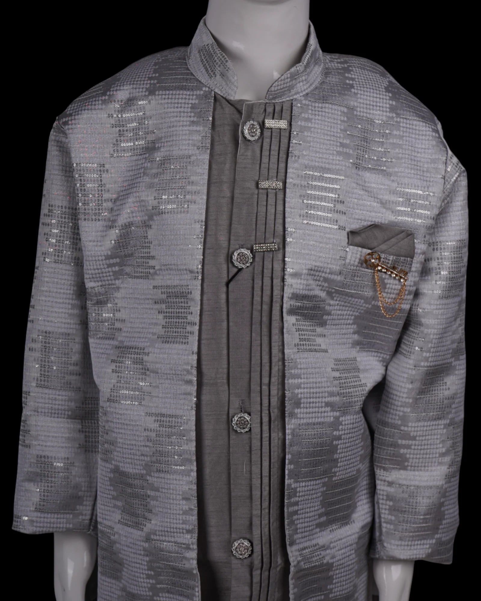 Unveil tradition with a modern embroidered sherwani