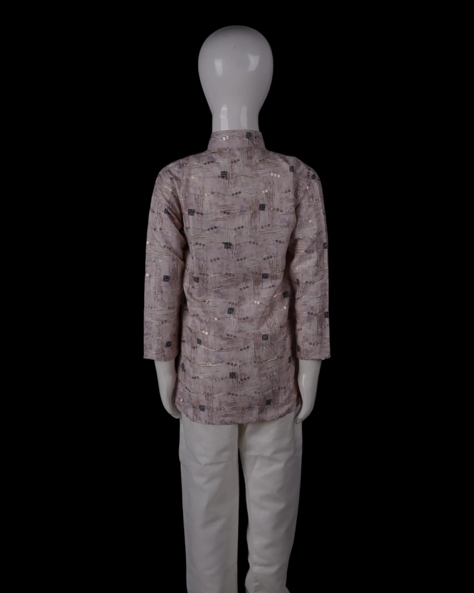 Artisan Embellished Cotton Kurta Pajama Set