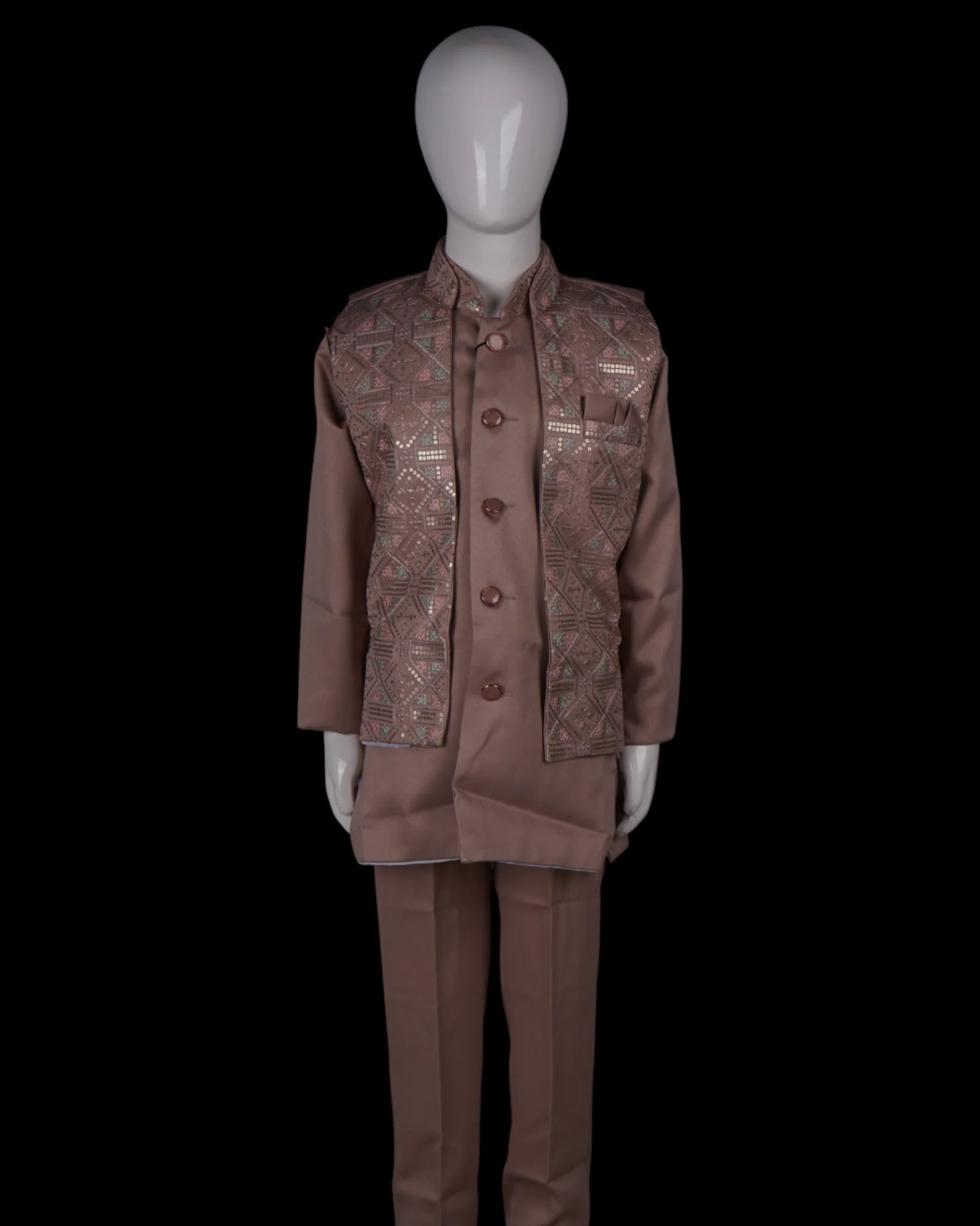 Unveil charm at your engagement in our Modi Suits