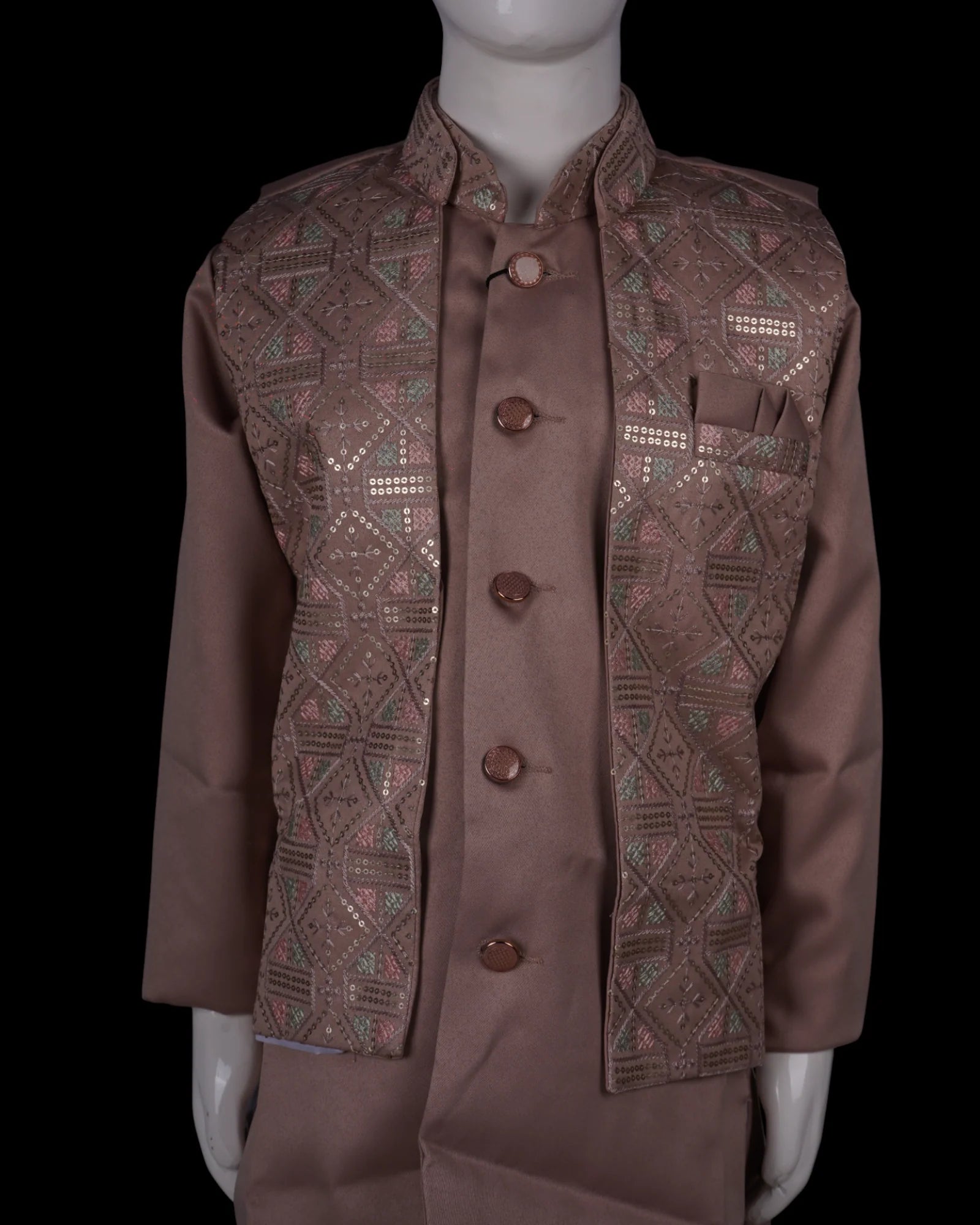 Unveil charm at your engagement in our Modi Suits