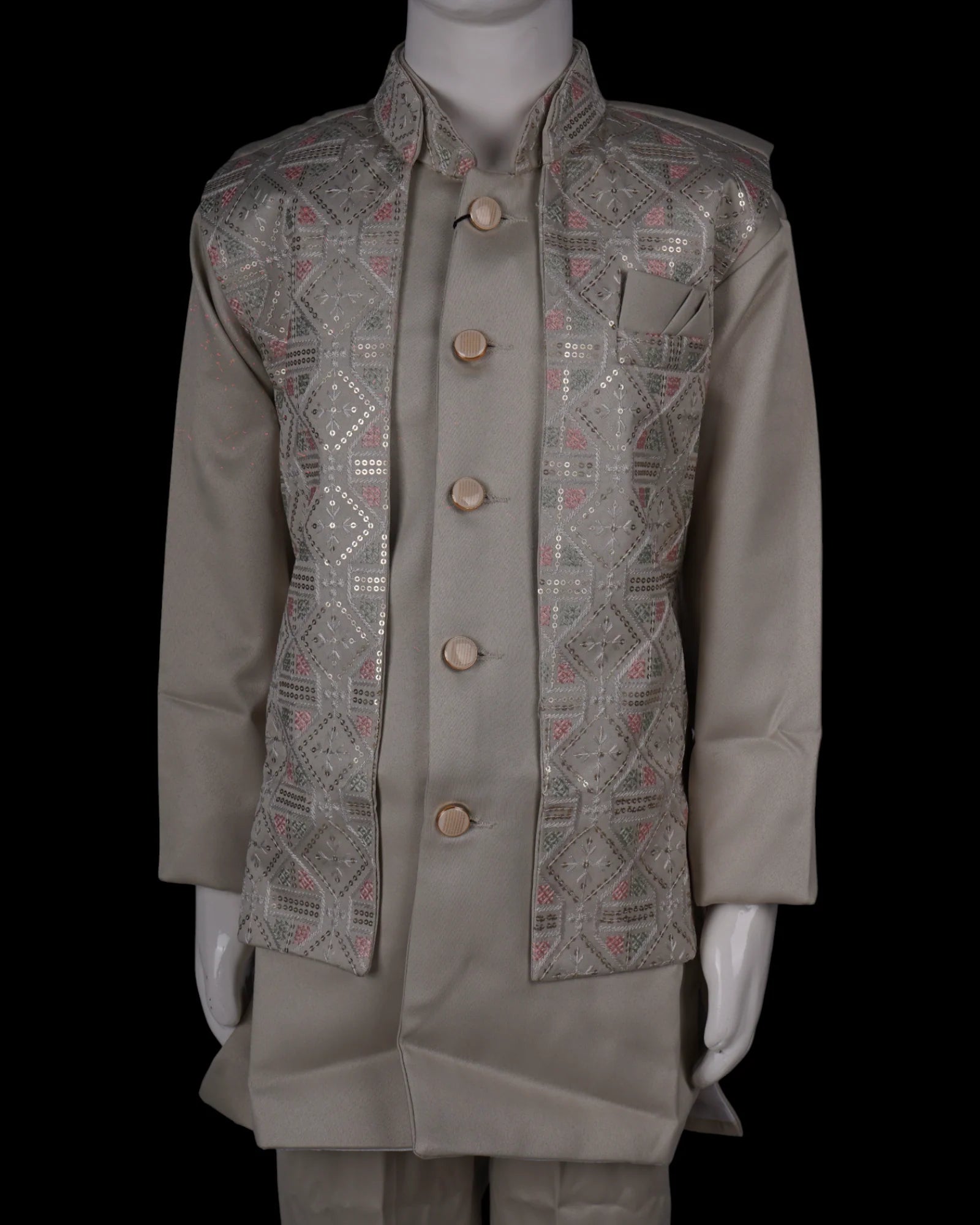Unveil charm at your engagement in our Modi Suits