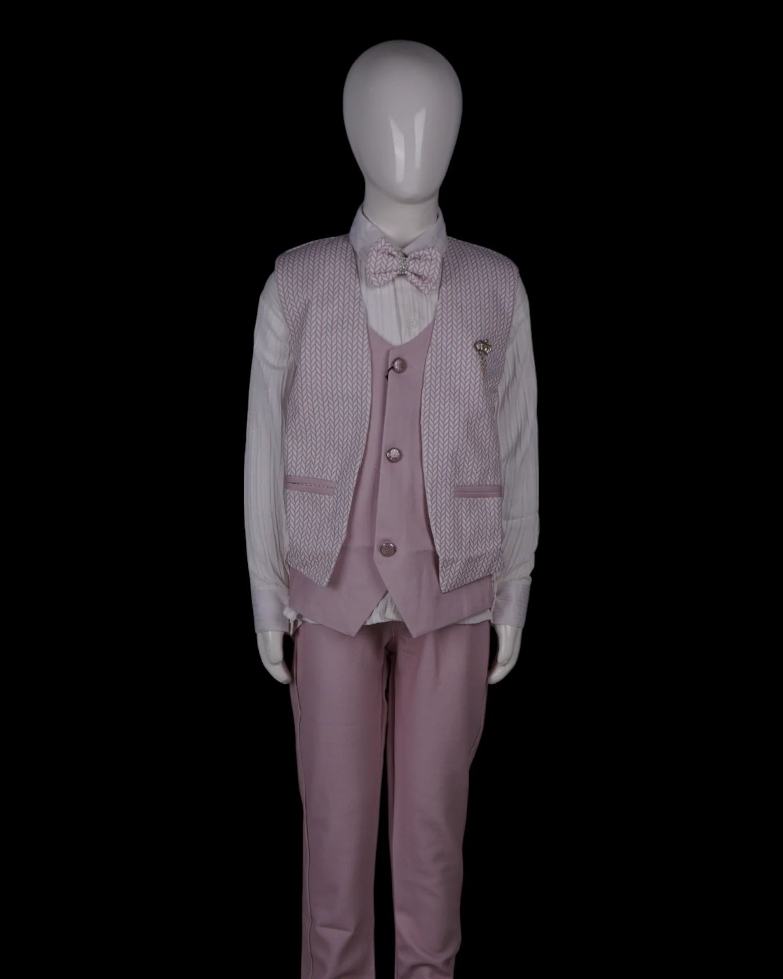 Transform Your Look Textured Party Suit Pants