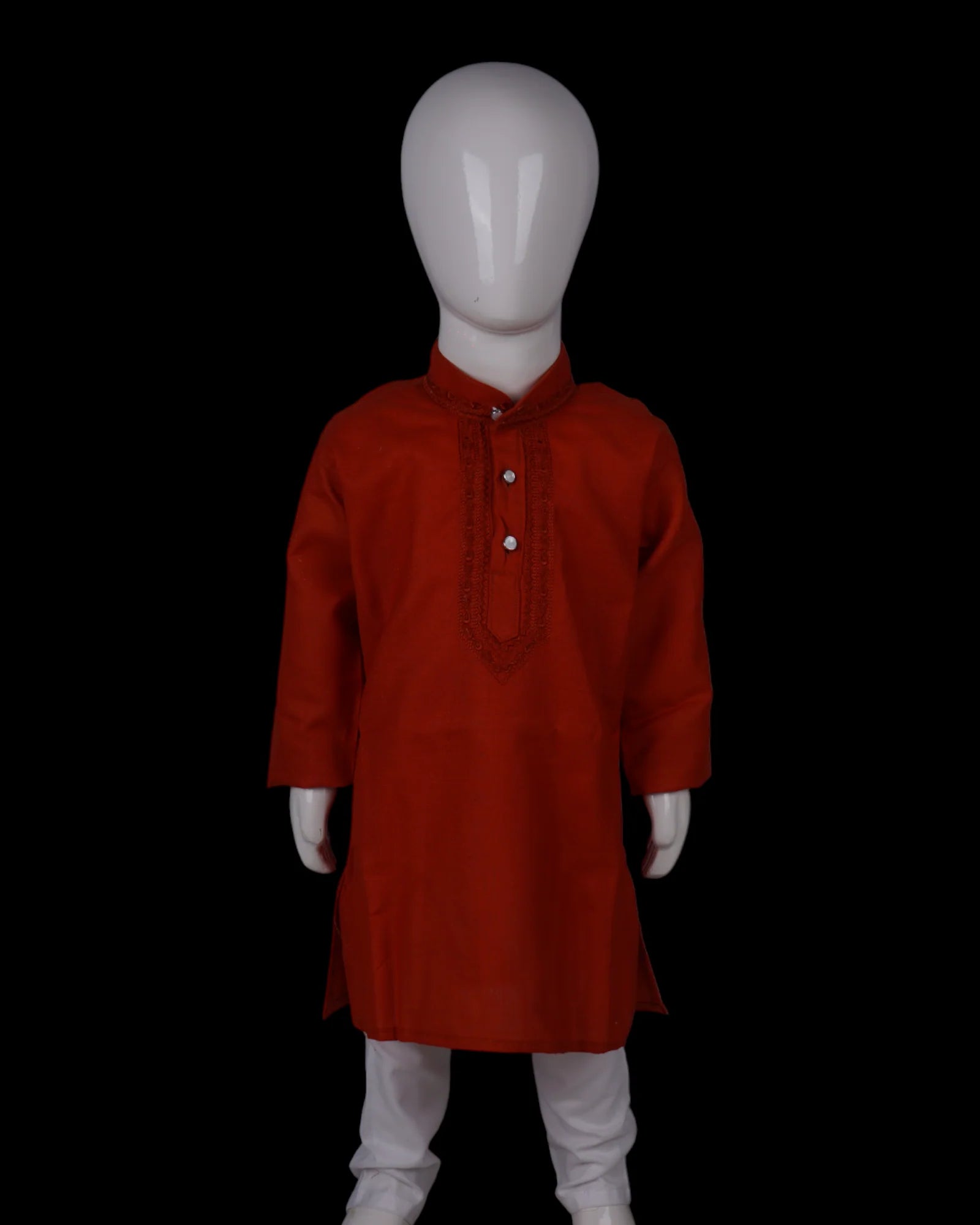 Boys Embroidered Kurta Pajama Set