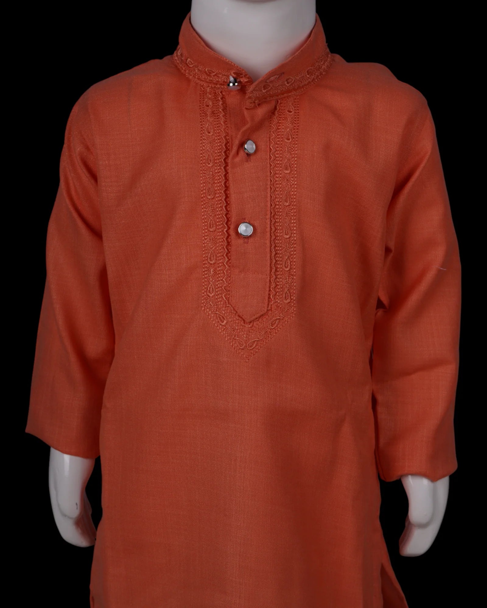 Boys Embroidered Kurta Pajama Set