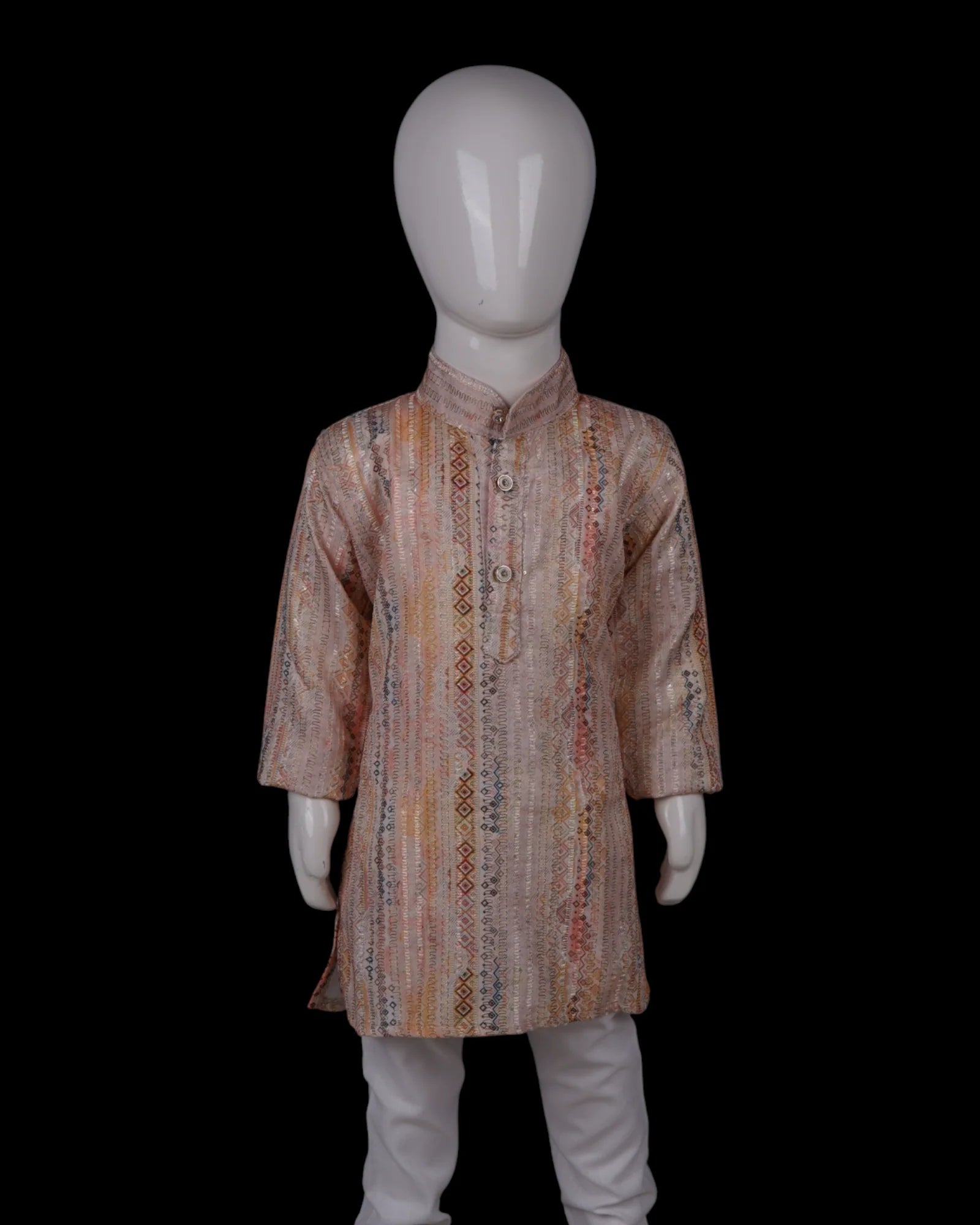 Boys Intricate Embroidered Kurta Pajama