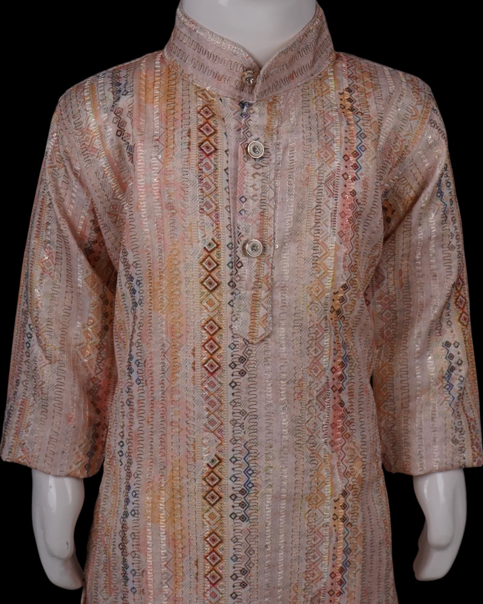 Boys Intricate Embroidered Kurta Pajama