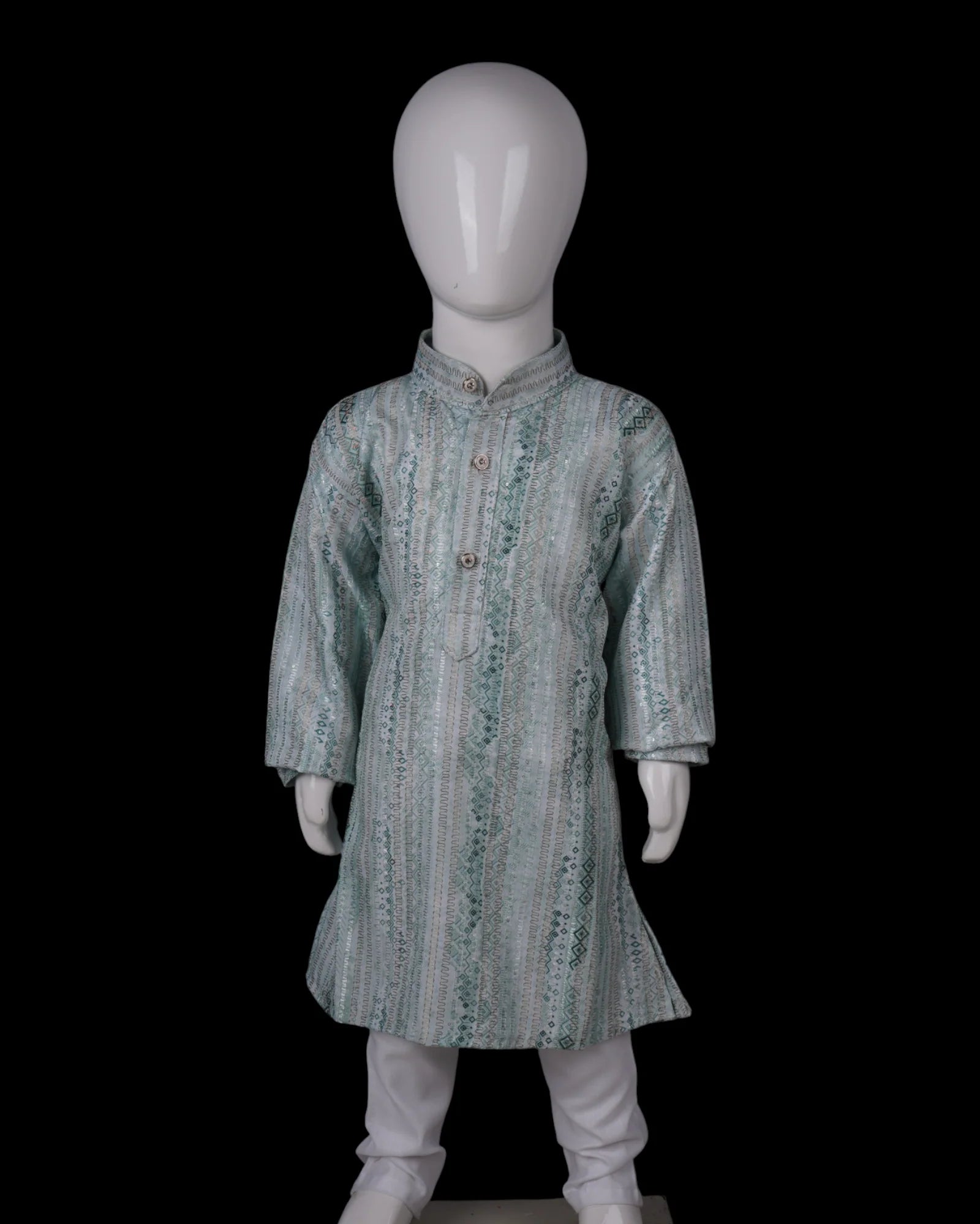 Boys Intricate Embroidered Kurta Pajama