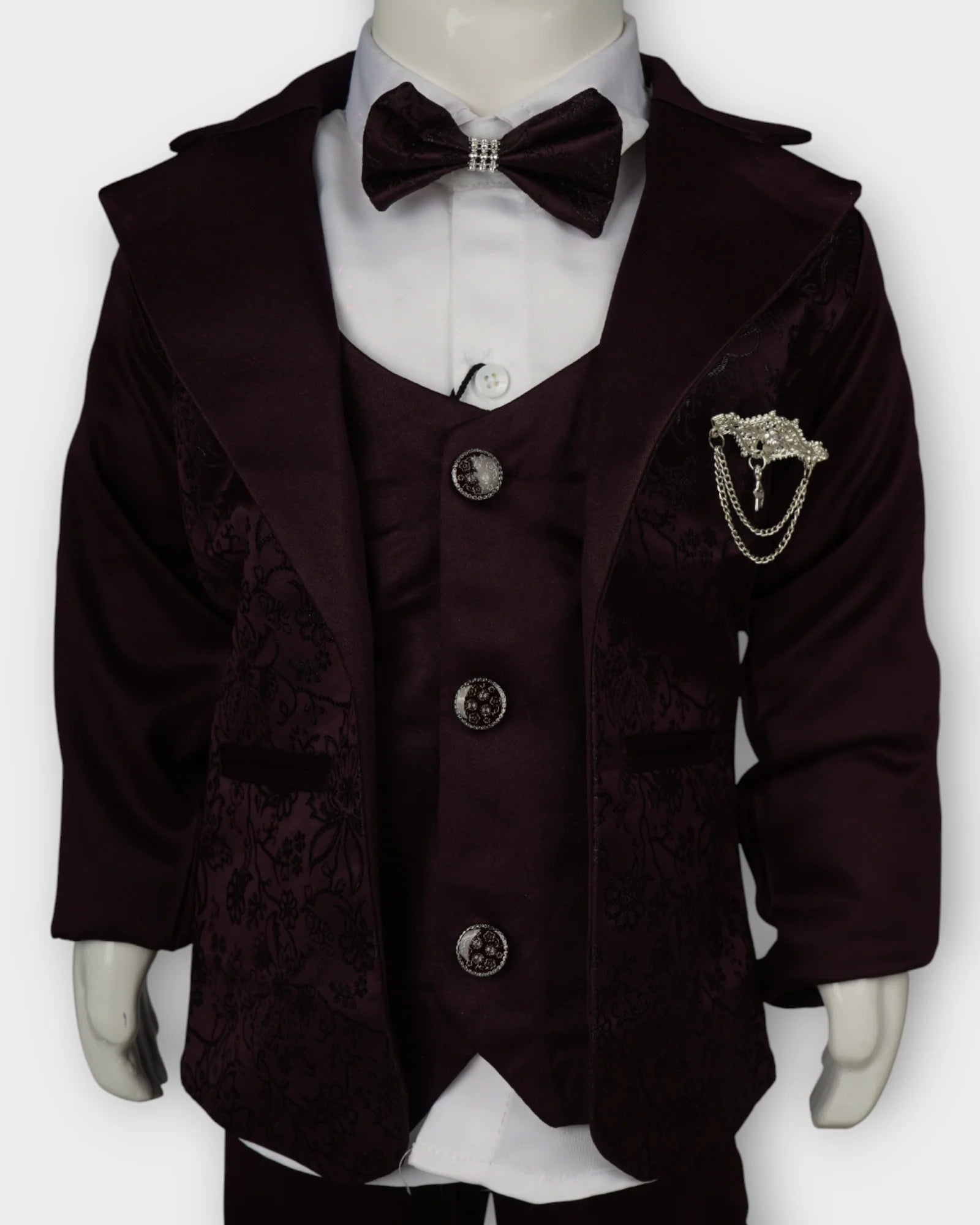 Unwind in Tradition Embroidered Festive Suit Pants