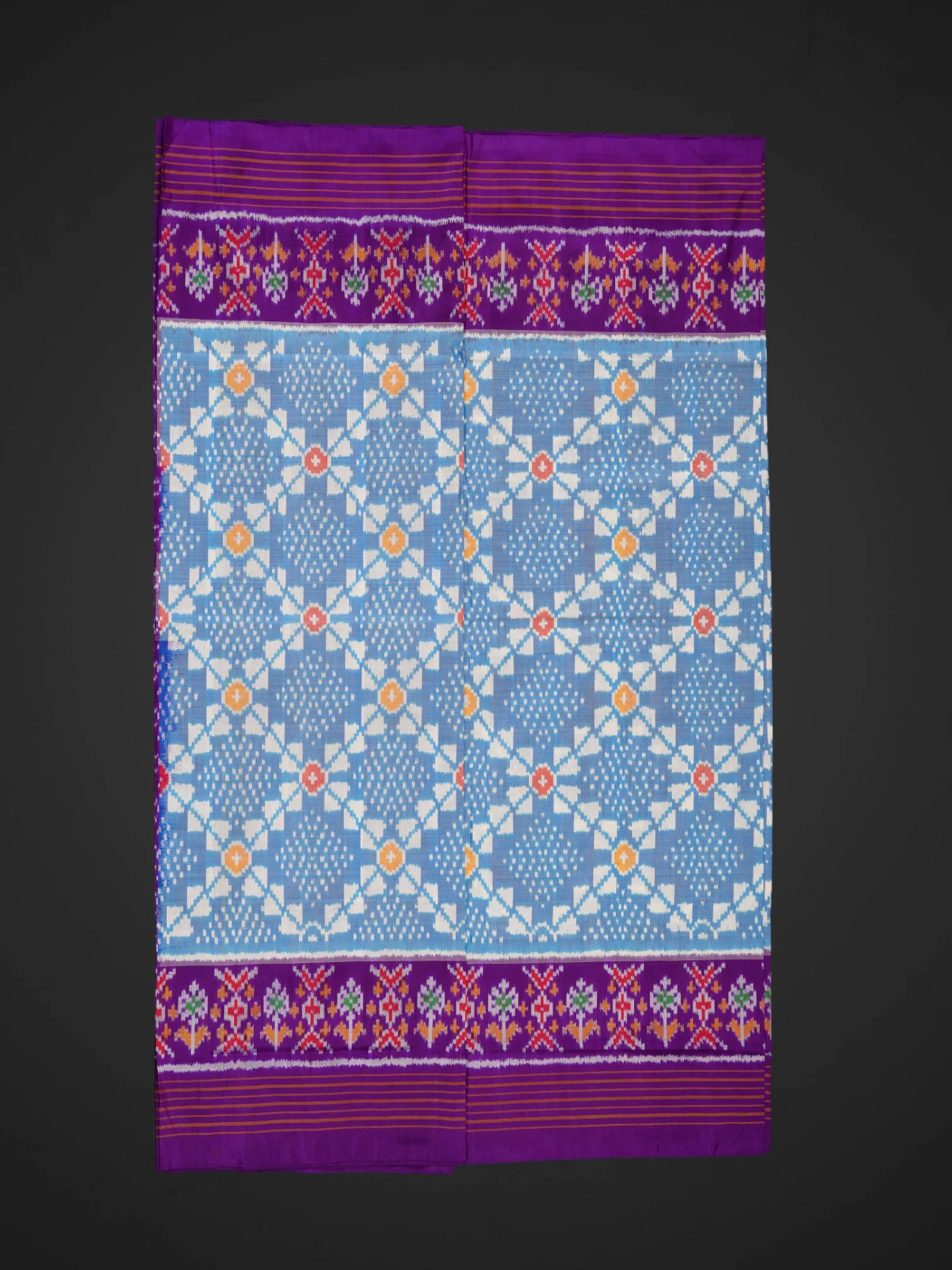 Pure Pochampally Silk Handwoven Saree