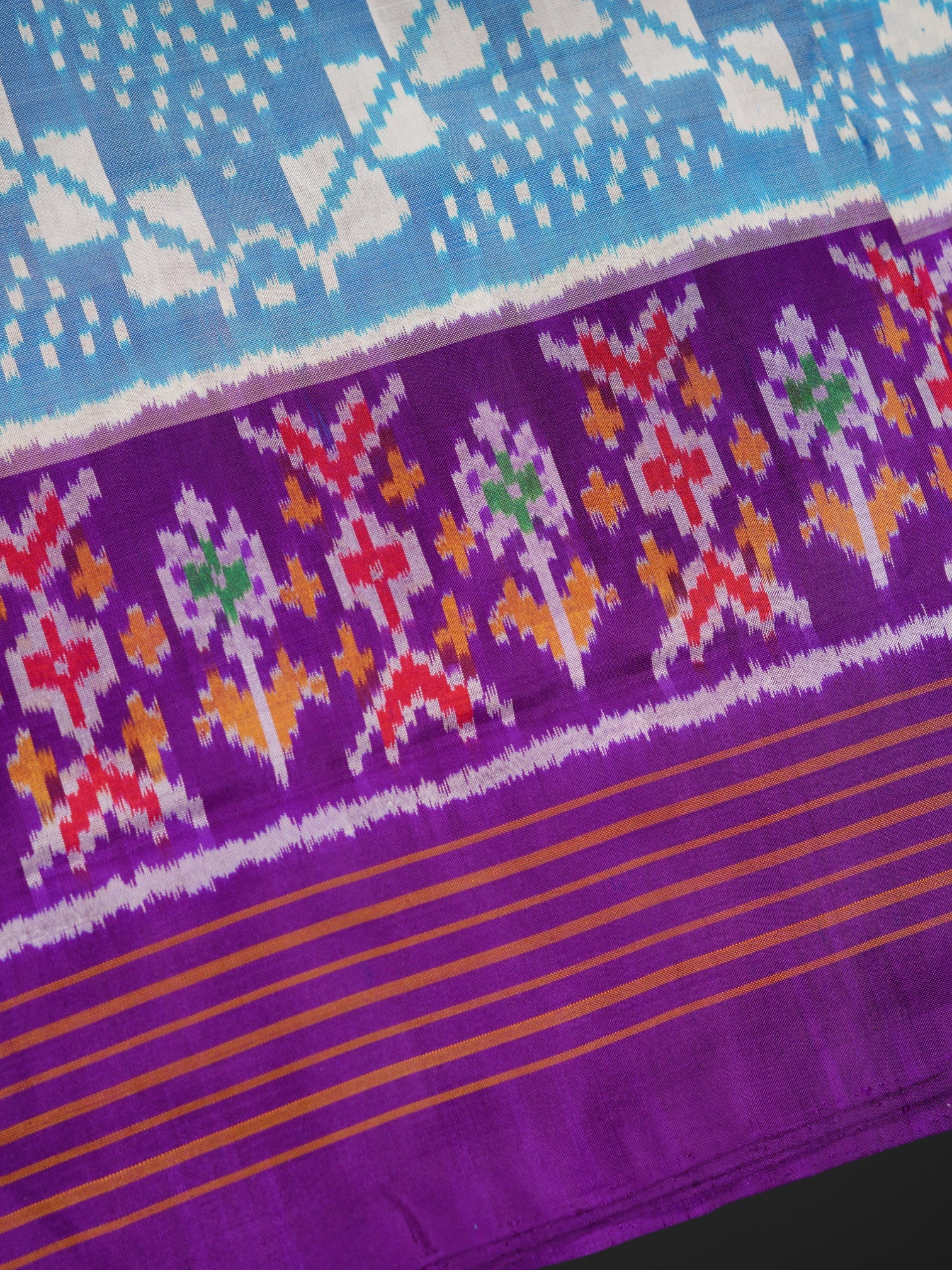 Pure Pochampally Silk Handwoven Saree