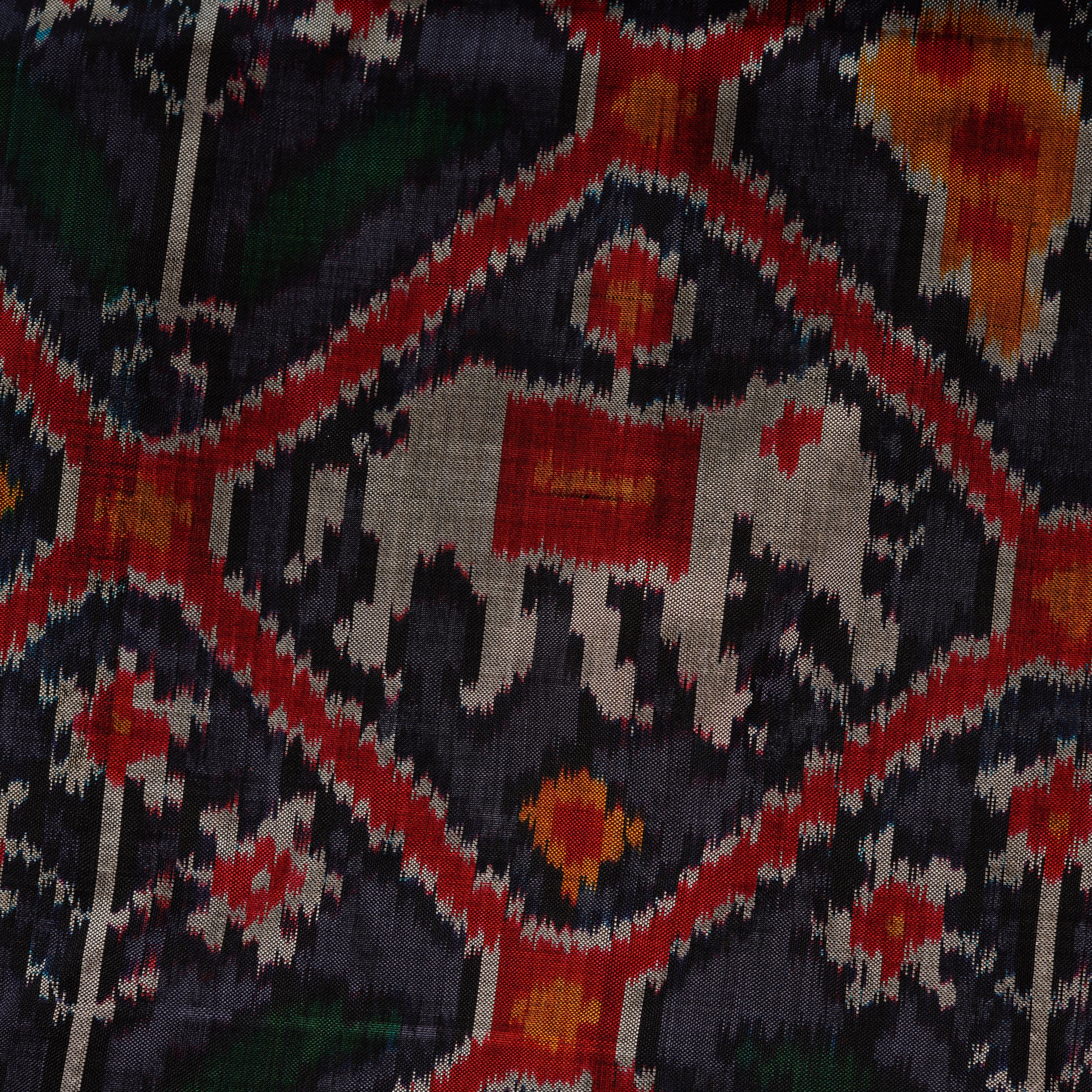 Dark Grey Pochampally Silk Saree