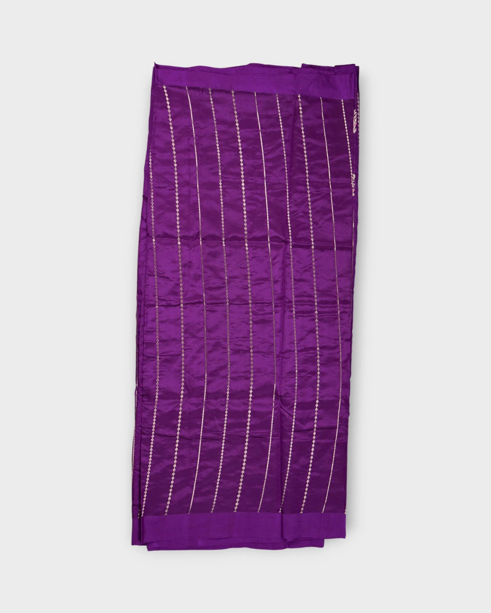 Purple Katan Silk Saree