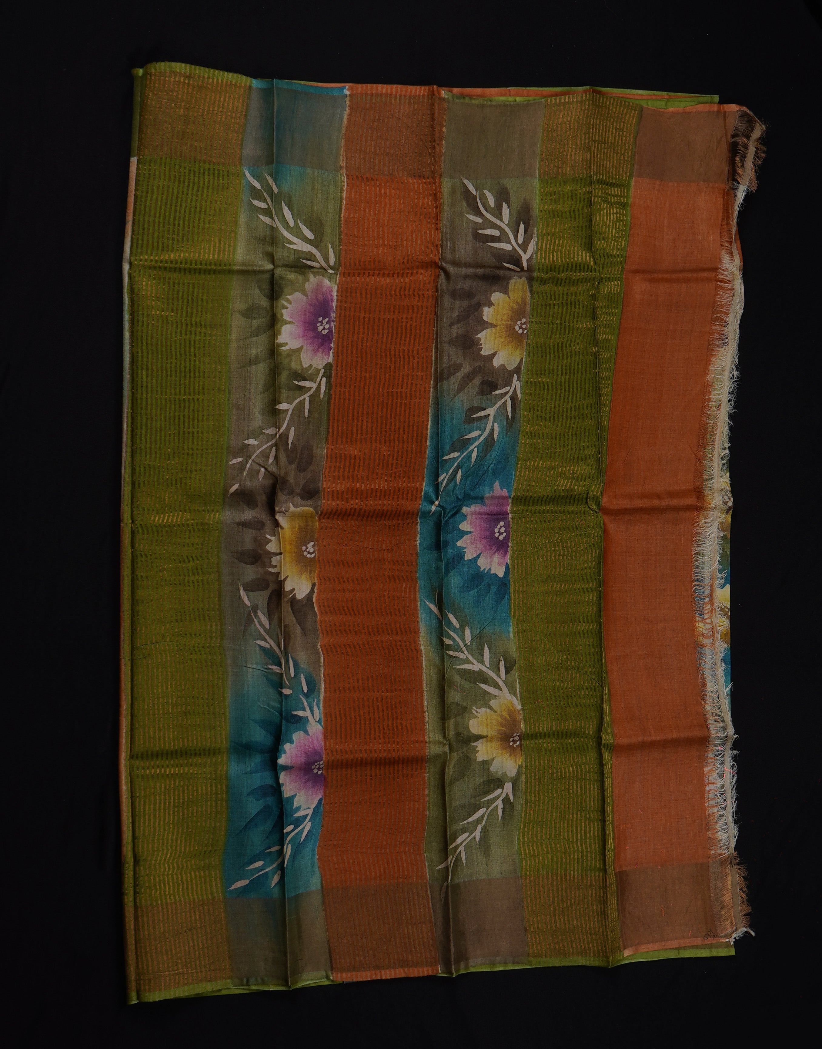 Vibrant Mangalgiri Cotton Handwoven Saree
