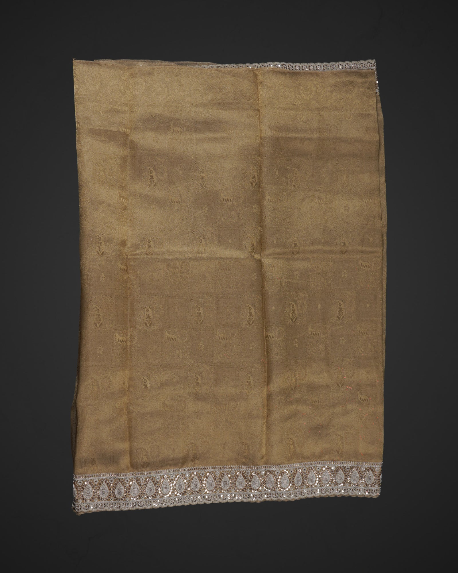 Graceful Fusion Organza Floral Saree Delight