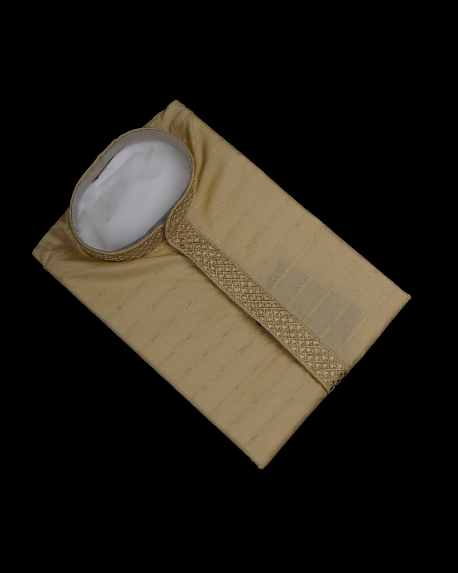 Embroidered Cotton Kurta Pajama Set