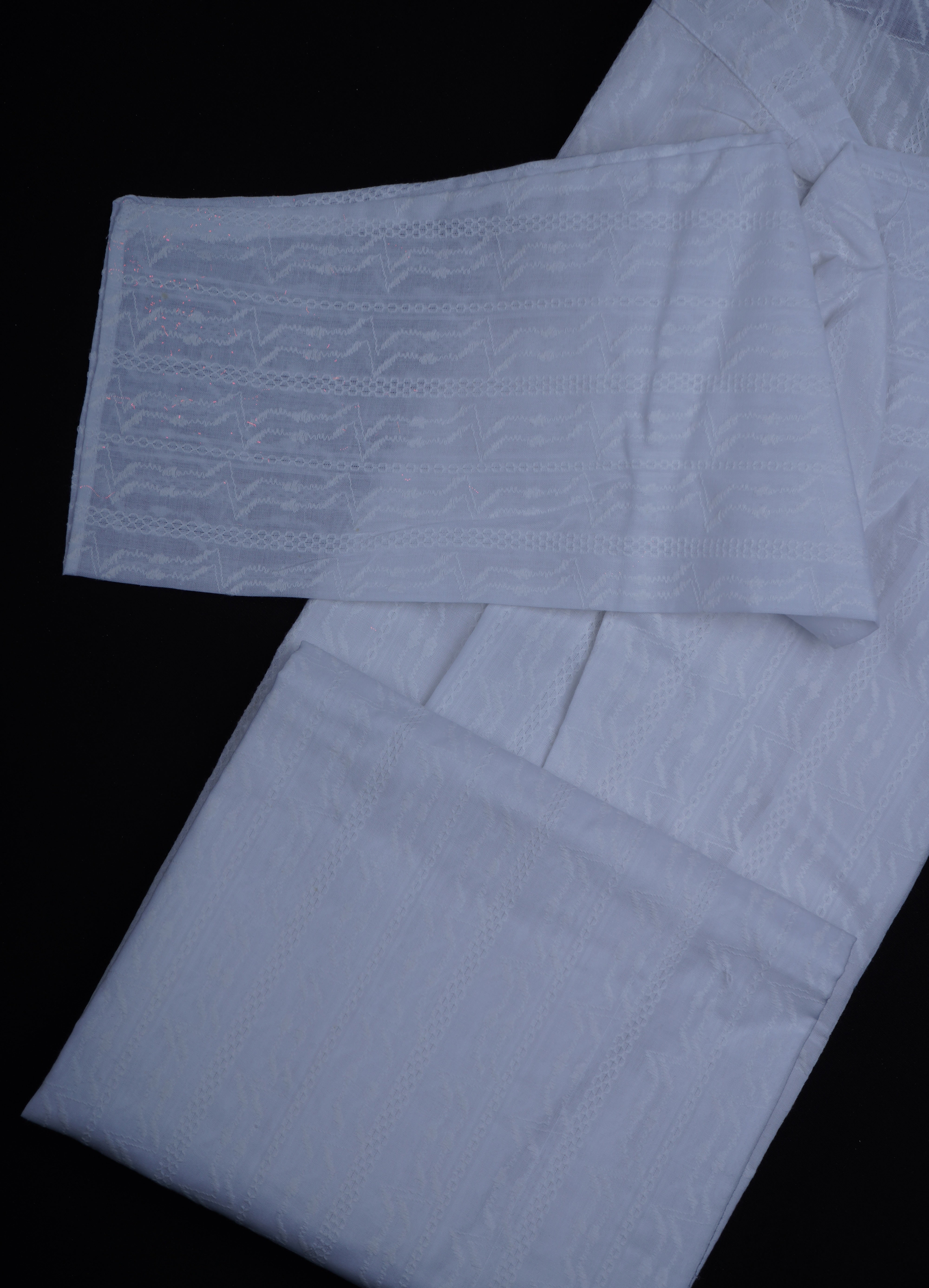 Traditional Cotton Kurta Pajama with Embroidery