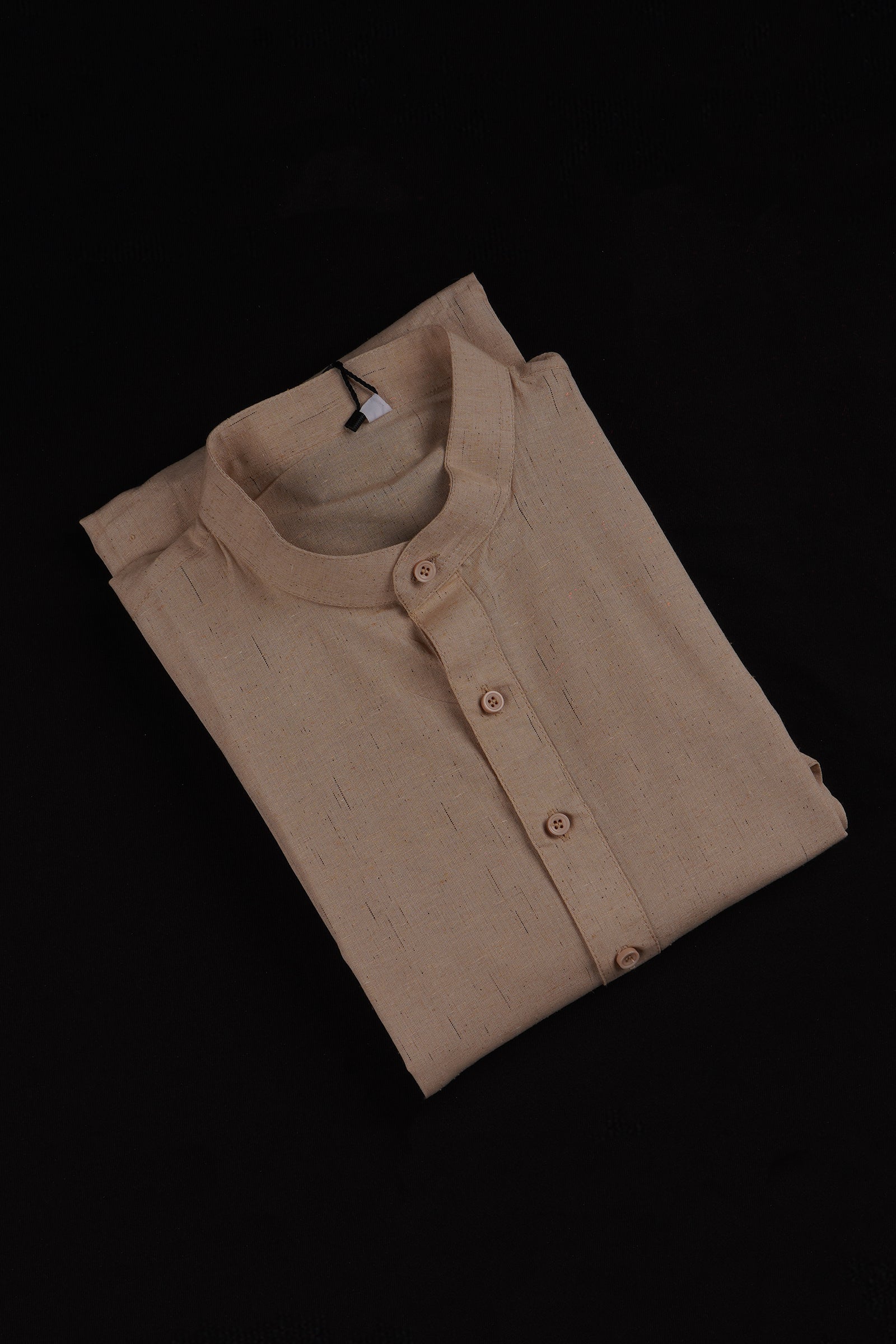 Khadi Textured Cotton Kurta Pajama Set