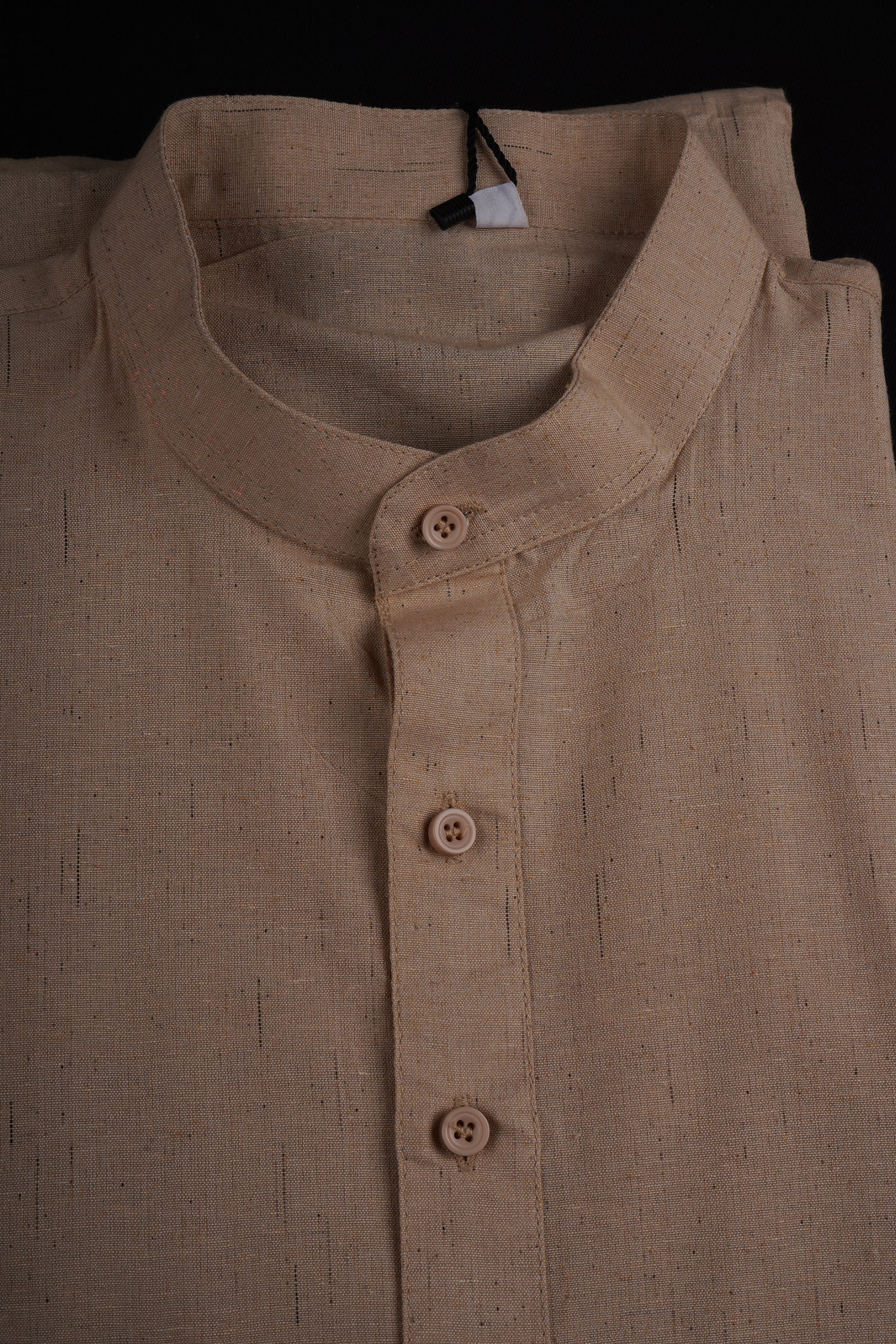 Khadi Textured Cotton Kurta Pajama Set