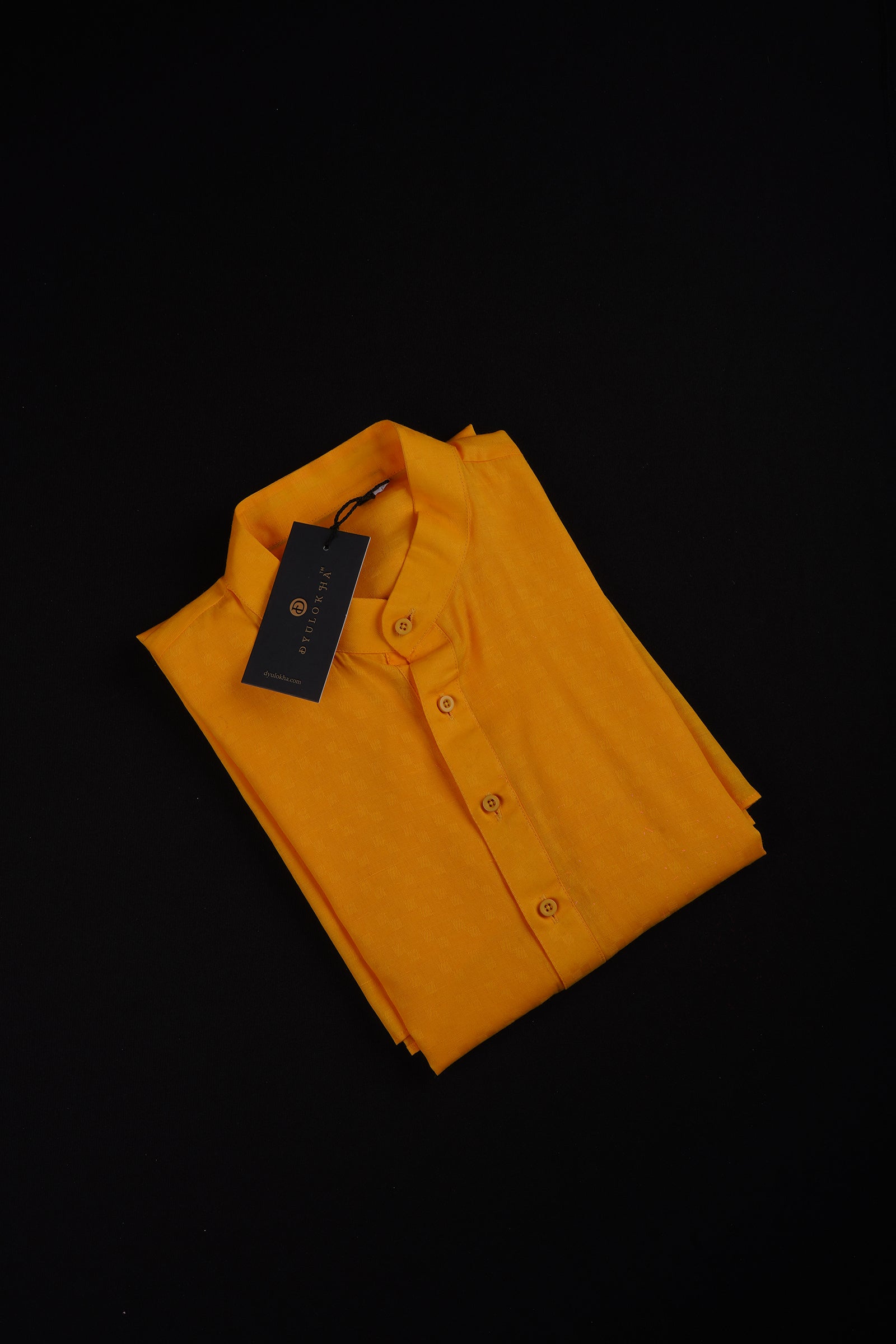 Textured Men Cotton Kurta Pajama