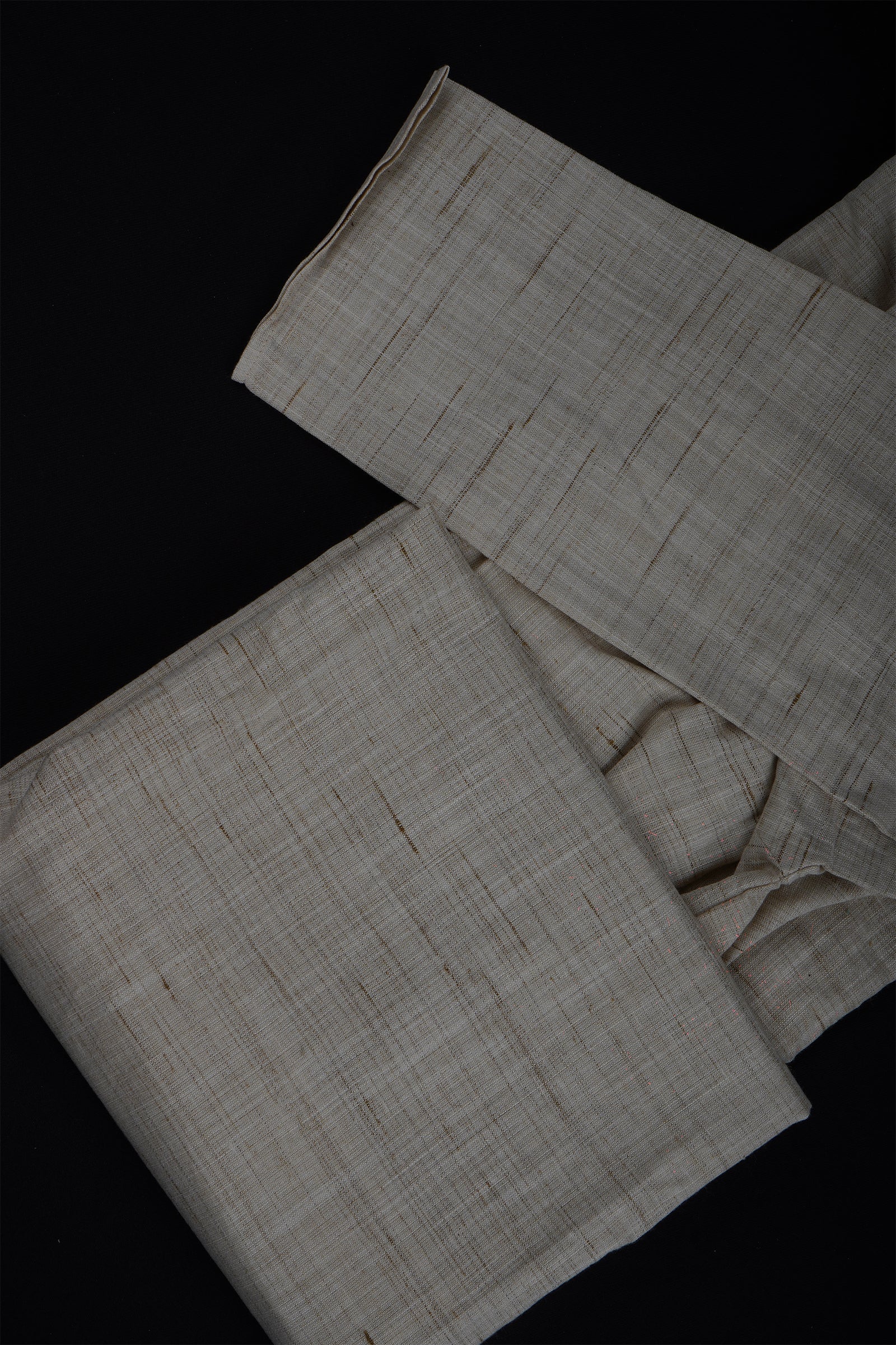Khadi Cotton Kurta Pajama Set with Textured Design