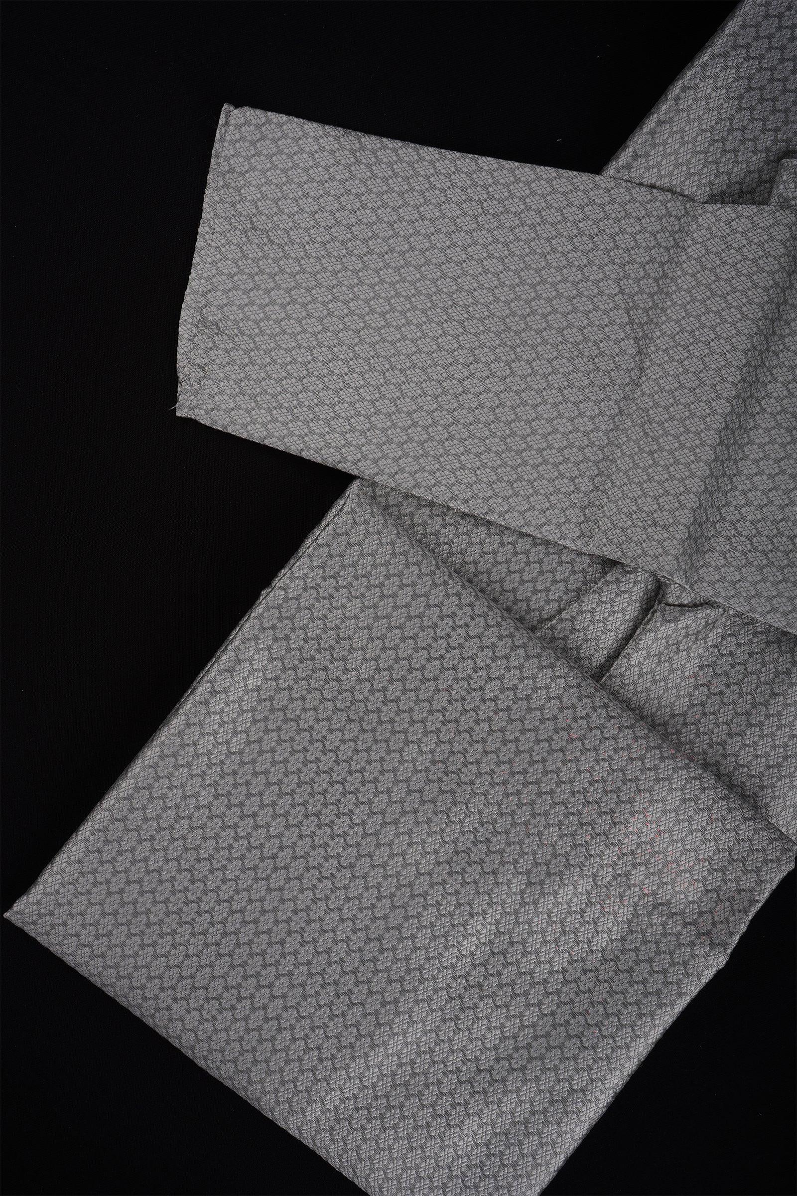 Jacquard Textured Cotton Kurta Pajama Set