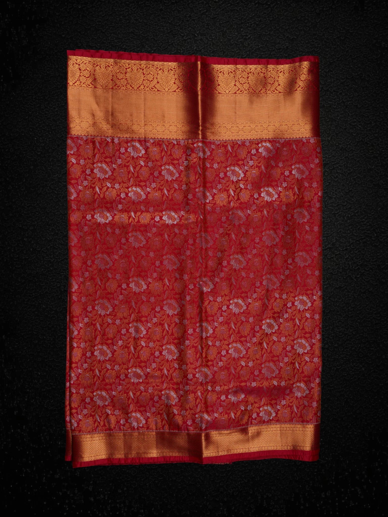 Red Dharmavaram Saree
