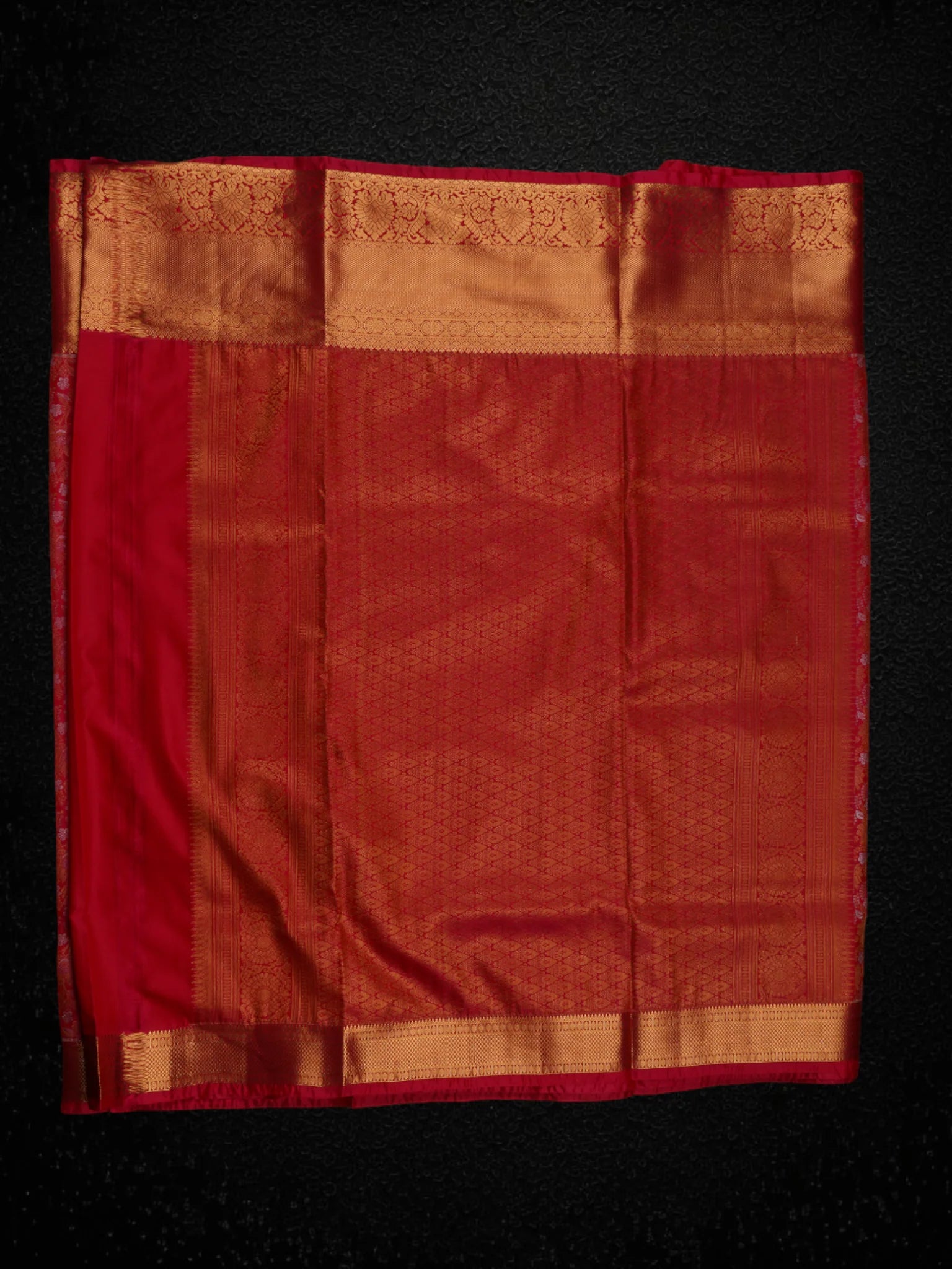 Red Dharmavaram Saree