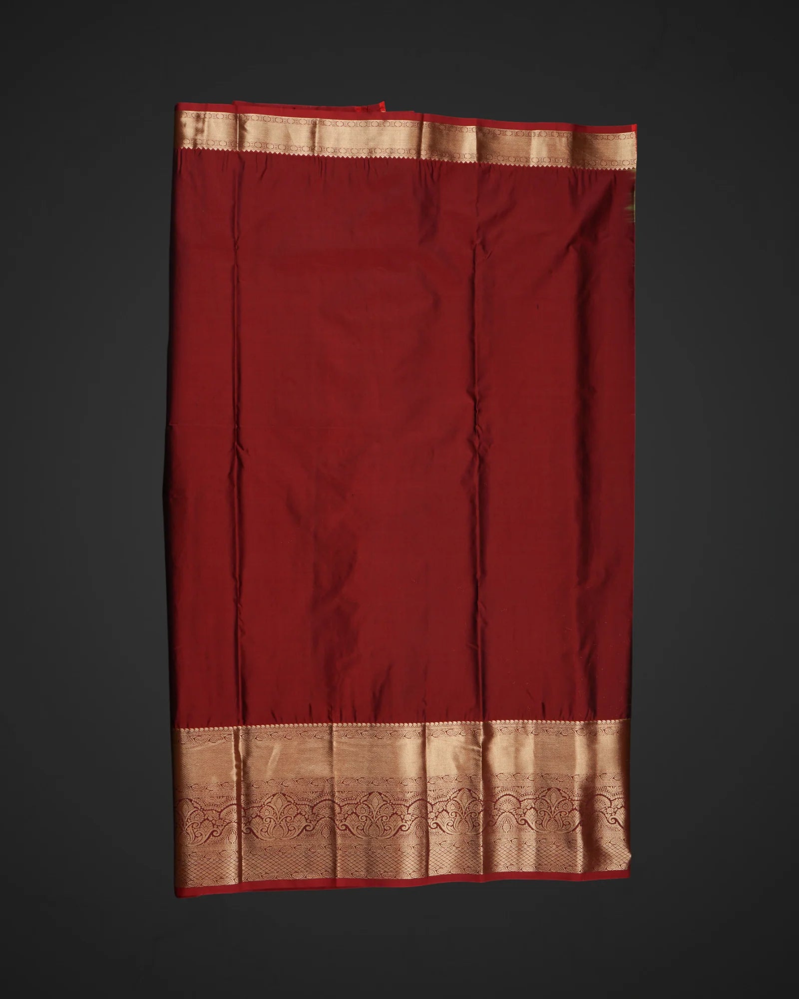 Mehendi Green Dharmavaram Silk Gold Zari Saree