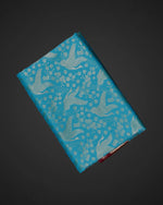 Sky Blue Dharmavaram Silk Saree