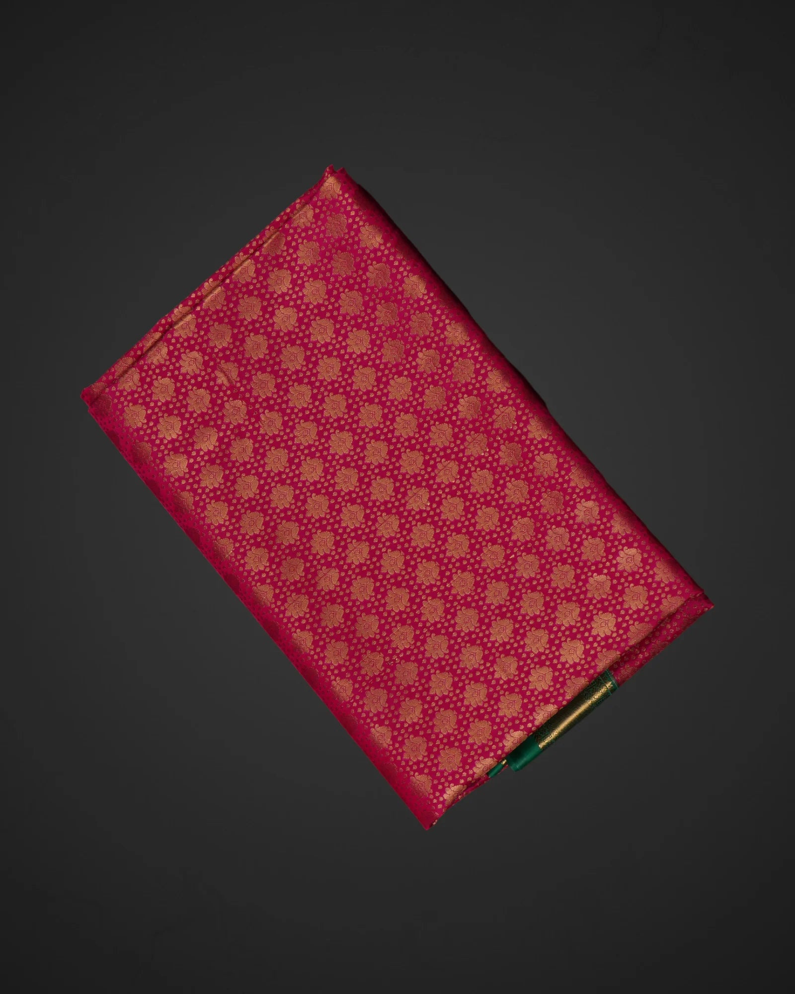 Red Handwoven Dharmavaram Silk Saree